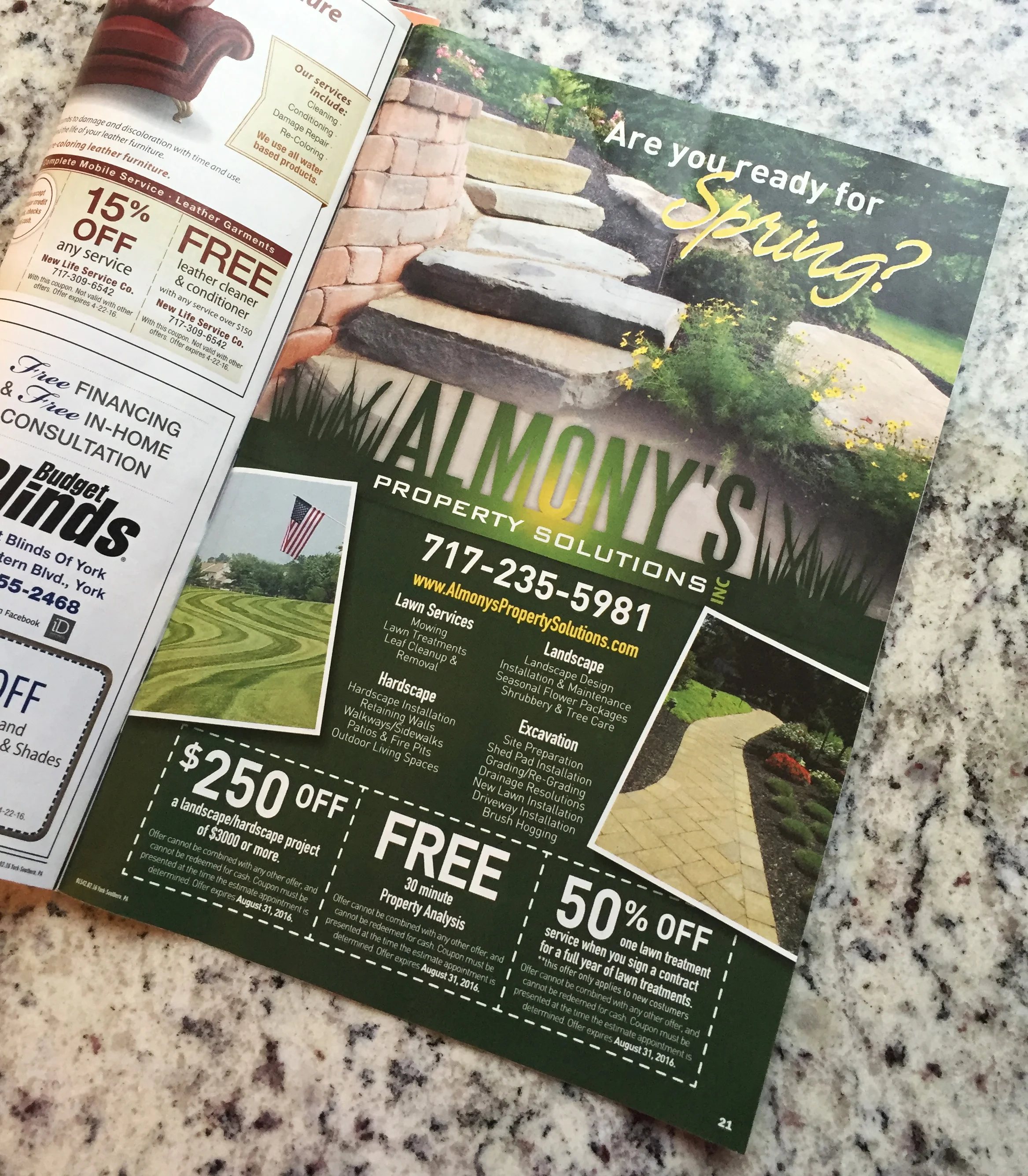 Advertising Publication Layouts