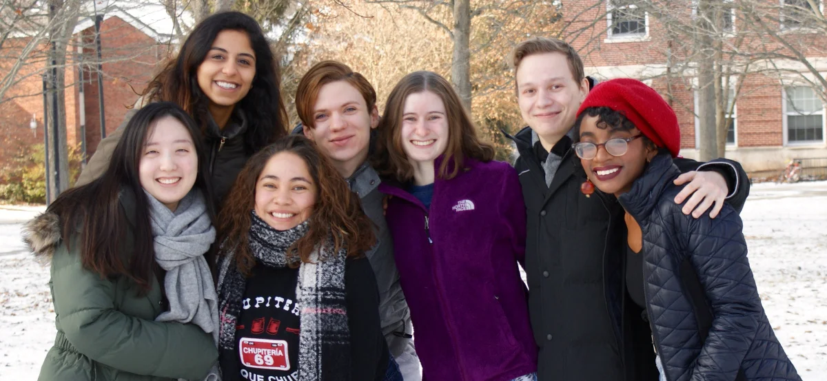 Spring 2018: (Front row, L-R) Seung Hyo Ki (Lab Manager), Daisy Rangel; (Back row, L-R) Lara Khalifeh, Rodrigo Vieira, Annalee Wilson, Ethan Perkins, Jada Wilbanks