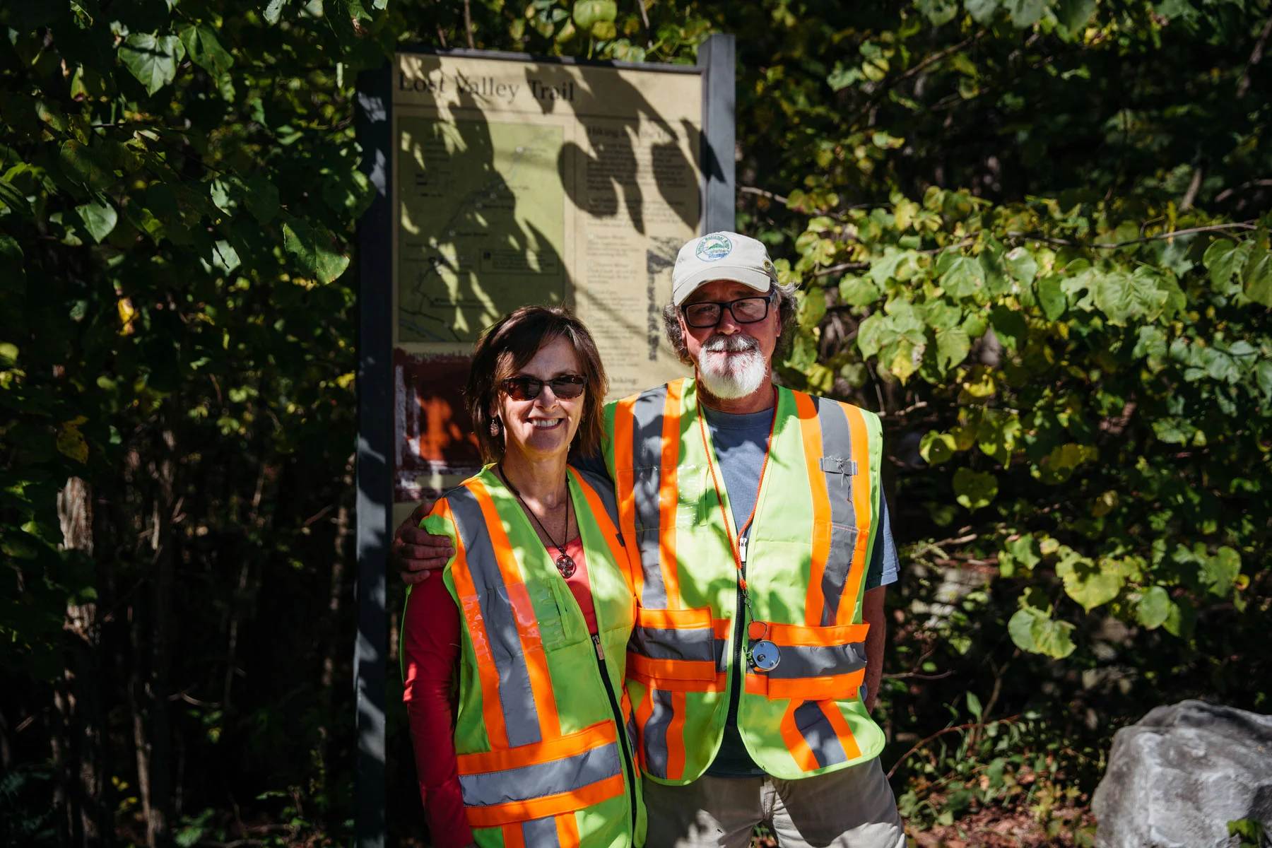 Volunteer in Boxley Valley