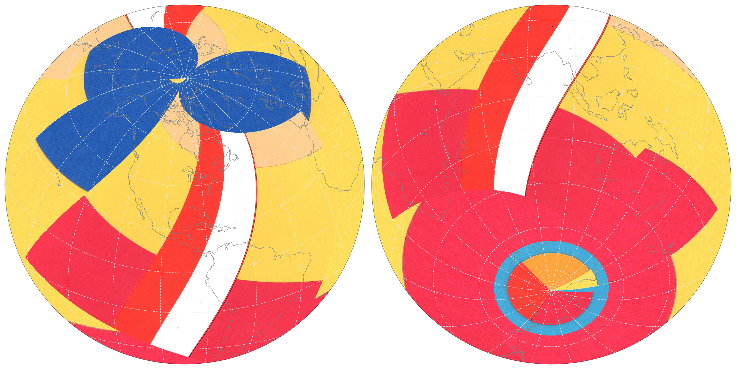 001_Azimuthal Equal Area(TwoHemisphere).png