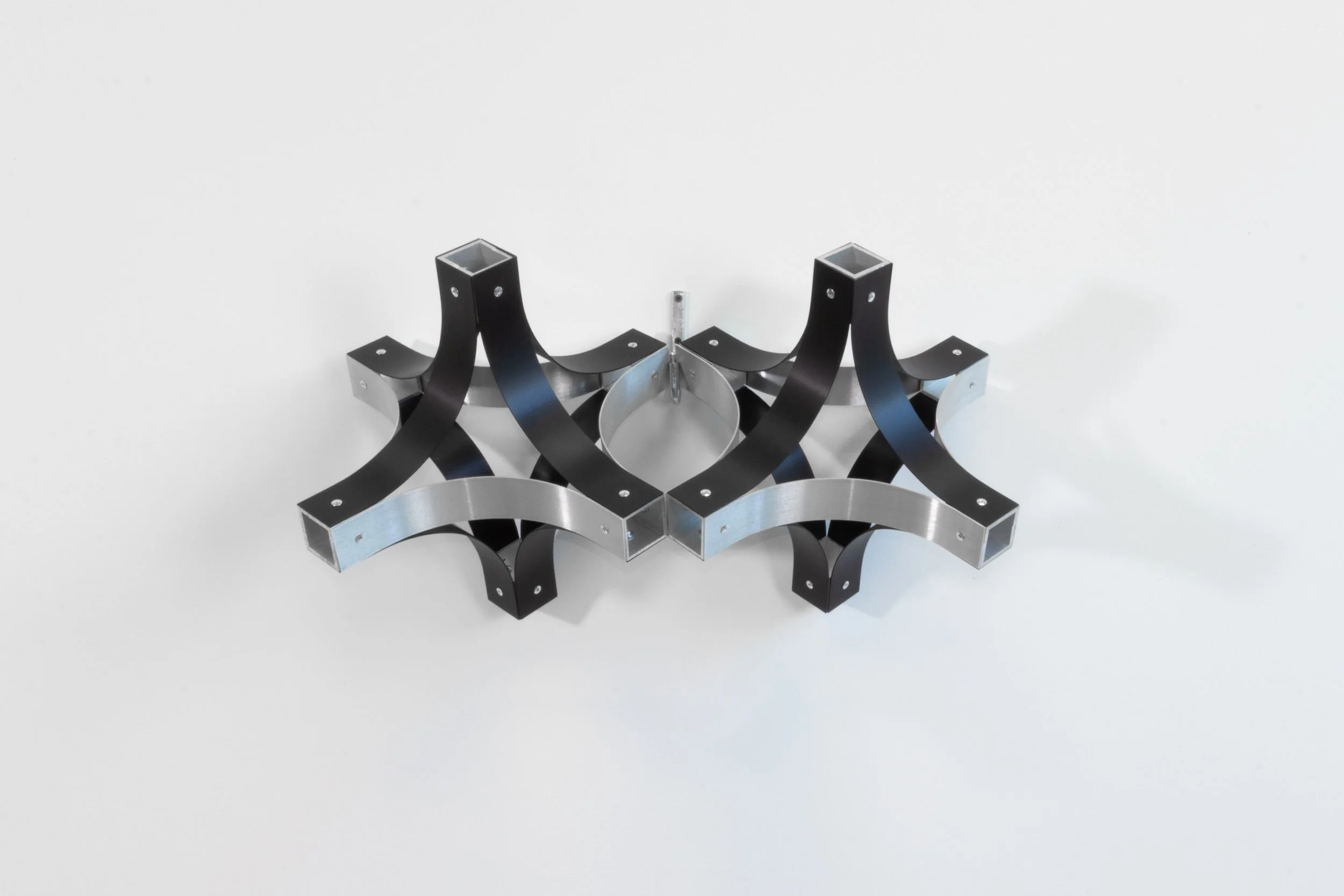 Structural Form: Cruciform 
2025
Anodized Aluminum, Aluminum, Hardware
28×14×14in
$2500