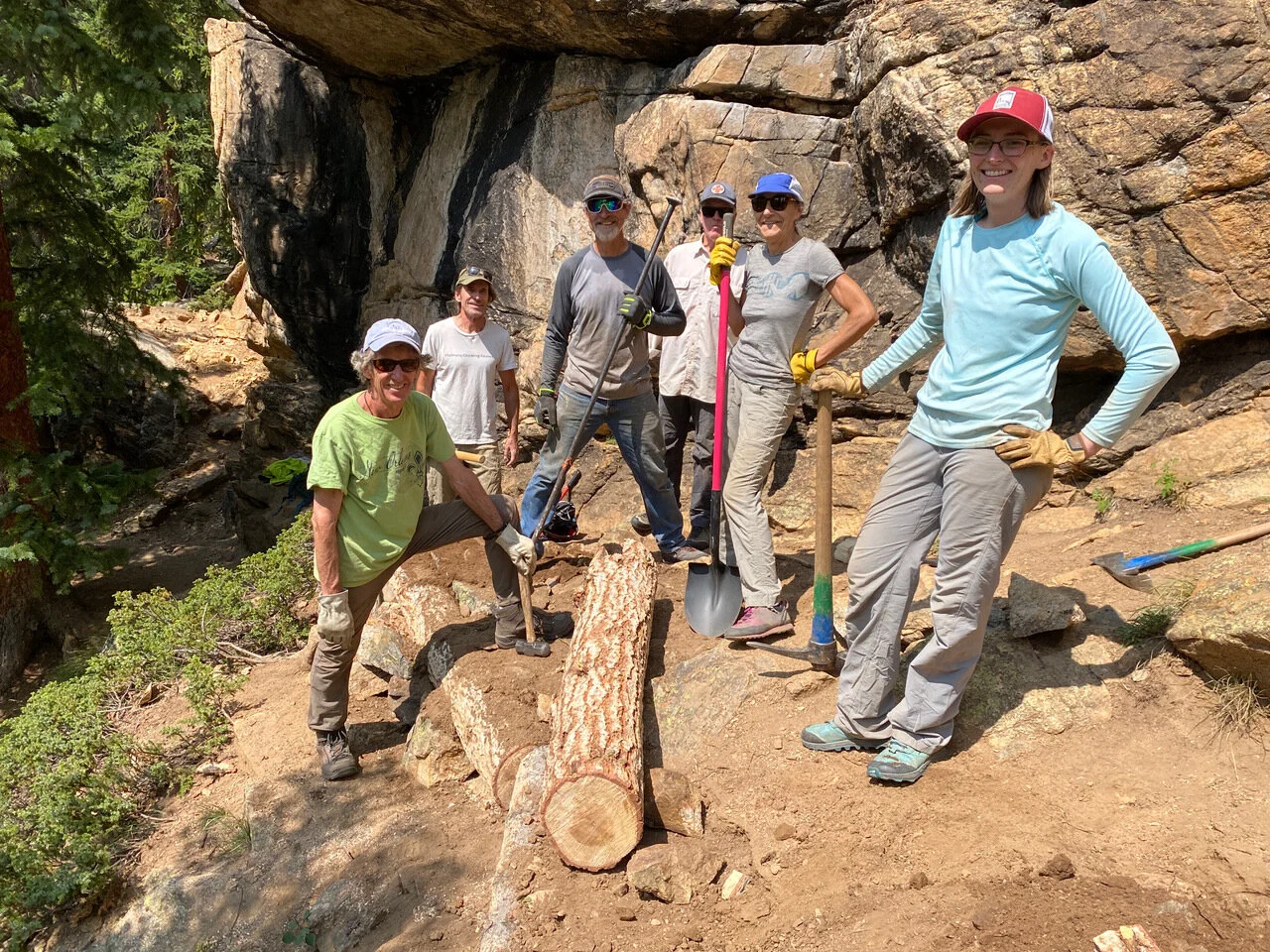 A Work Day at Ptarmigan Creek