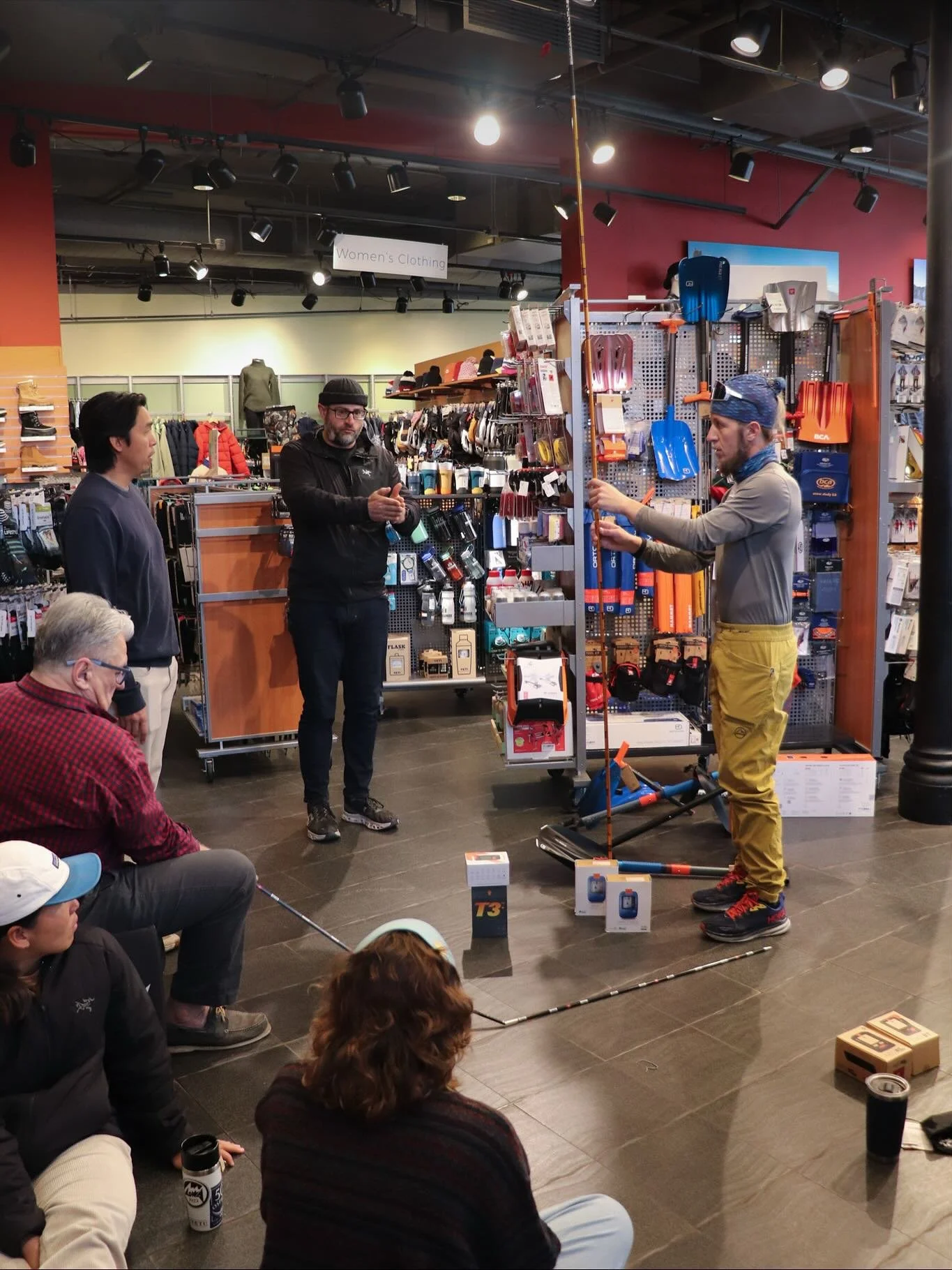 Our team has been attending tech clinics all month long, keeping up with the latest gear and industry trends. The more knowledge we share the better we are at connecting customers with the right gear for their next adventure! 

Reminder that our stor