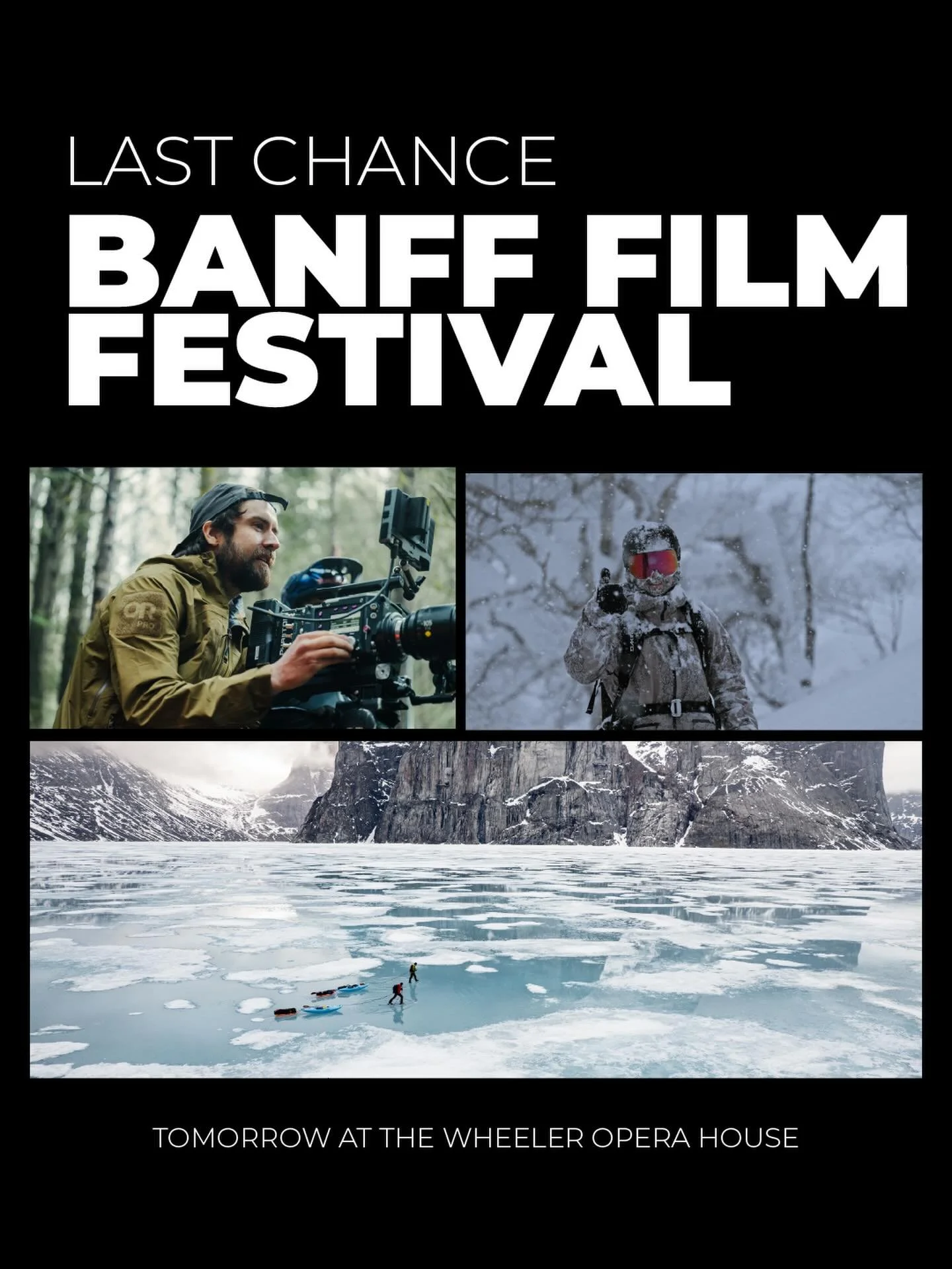 There are still a few seats left for tomorrow&rsquo;s show. We have a fun evening planned with epic outdoor films, giveaways from top outdoor brands, and more. Don&rsquo;t wait, tickets are going fast. Doors open at 6:30, show starts at 7.

Link in b
