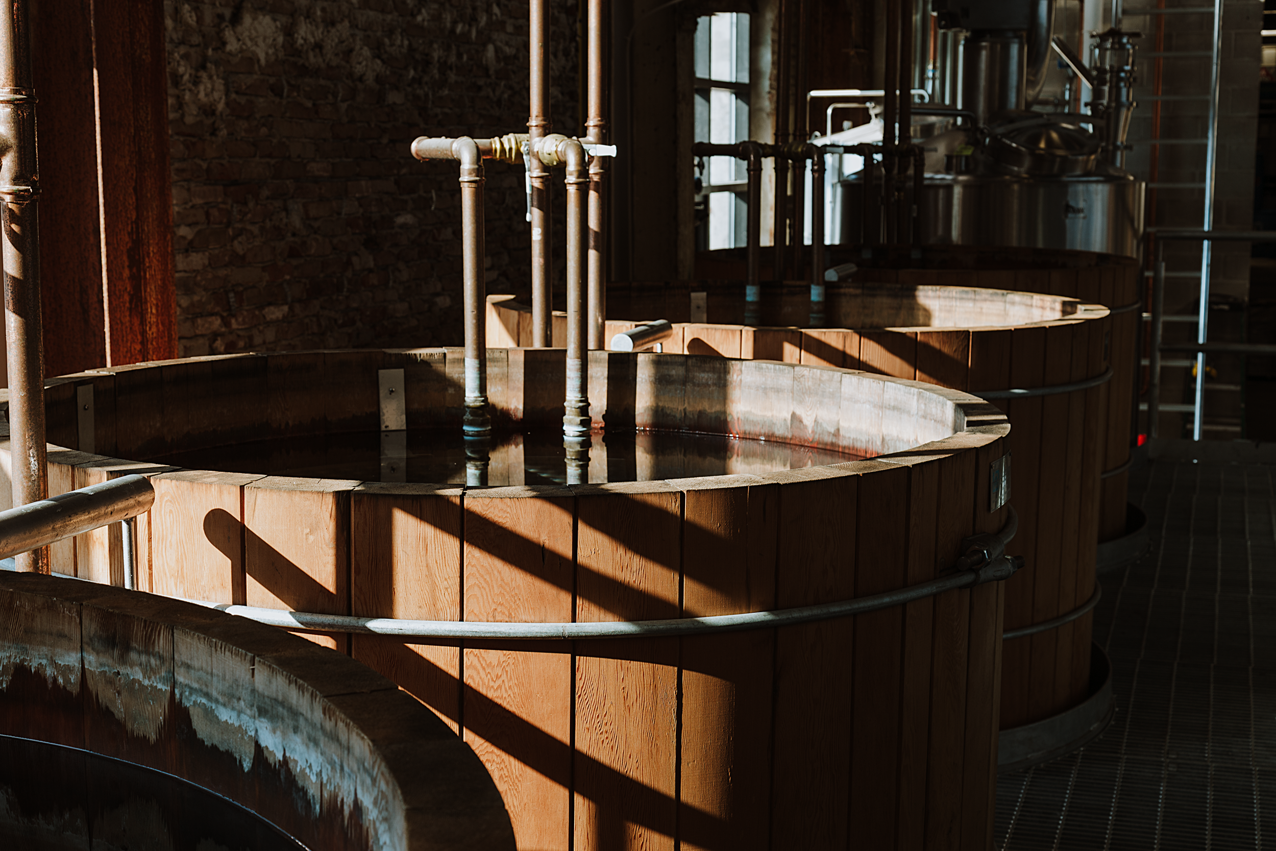  Wooden fermentation vessels from Hall-Woolford    