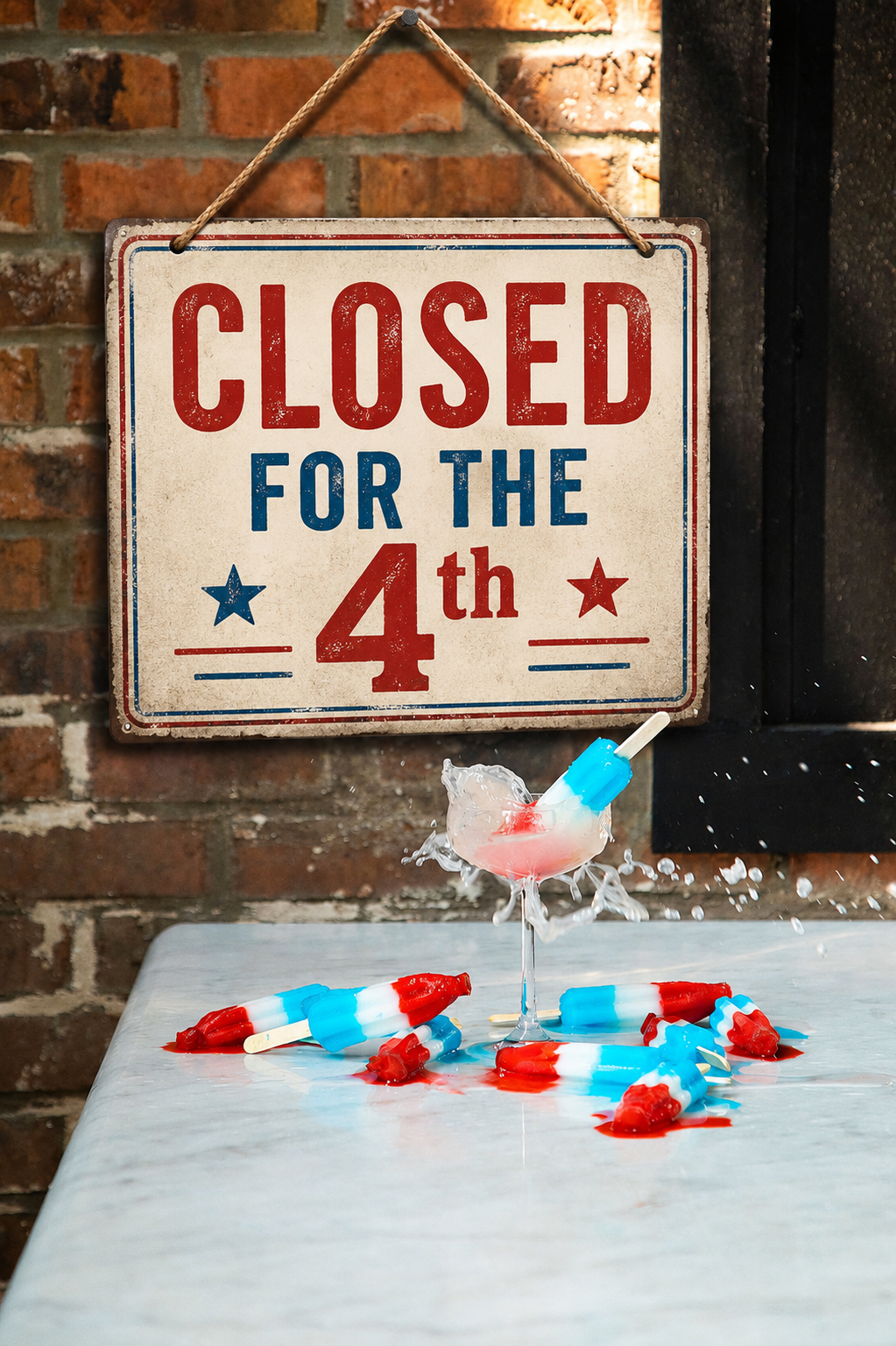 CLOSED FOR THE 4th
