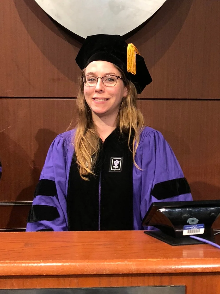 Dr. Amanda Ernlund, Commencement 2018