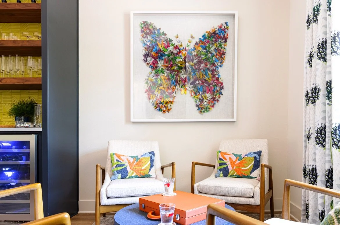 This little corner is giving us alllllll the butterflies 🦋🦋