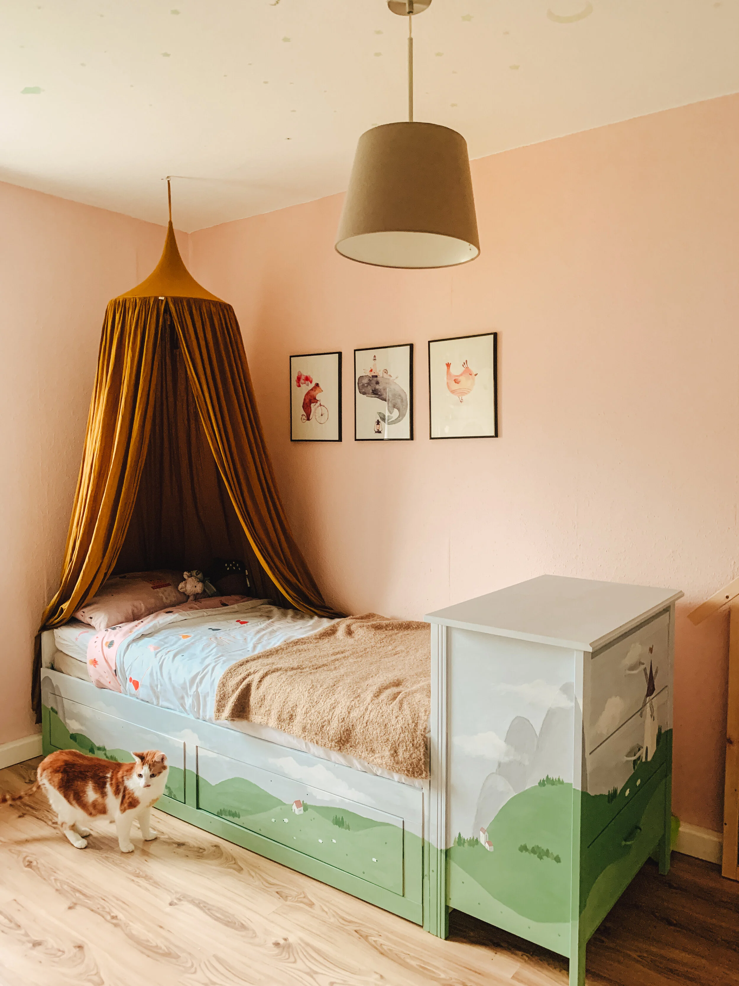 DIY Kid Bedroom Makeover | Sửa lại phòng An