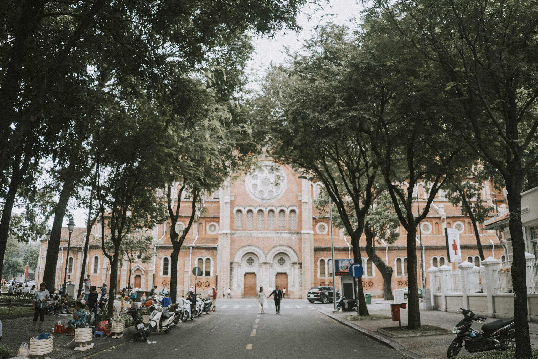 Street in Sai Gon, Vietnam