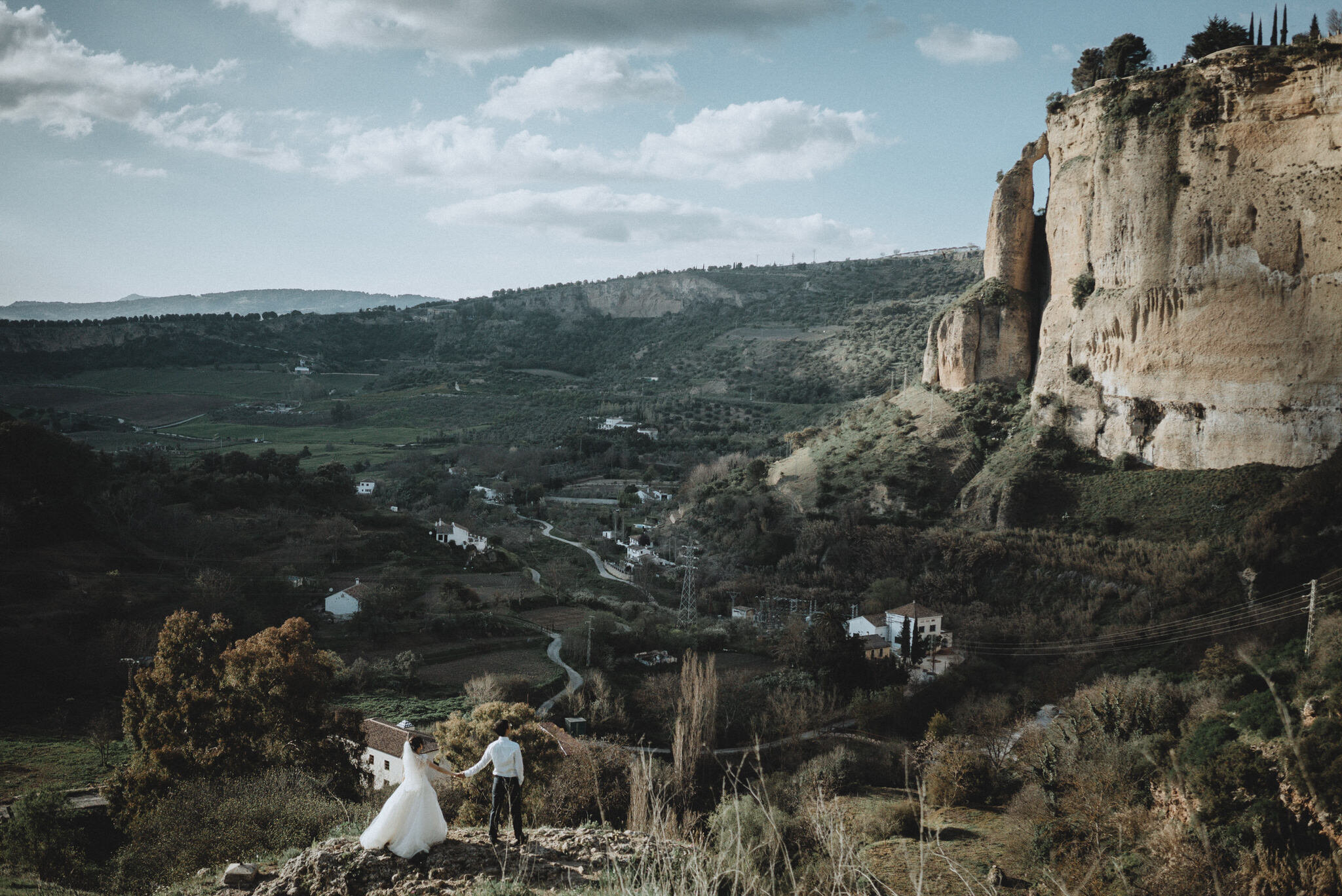 Couple in Ronda, Spain