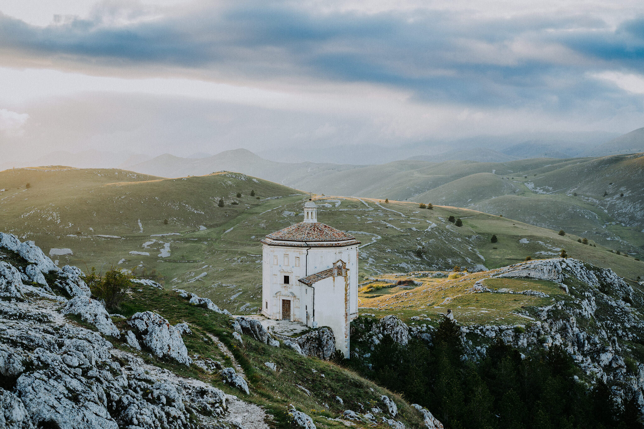 Gran Sasso National Park at Sunrise