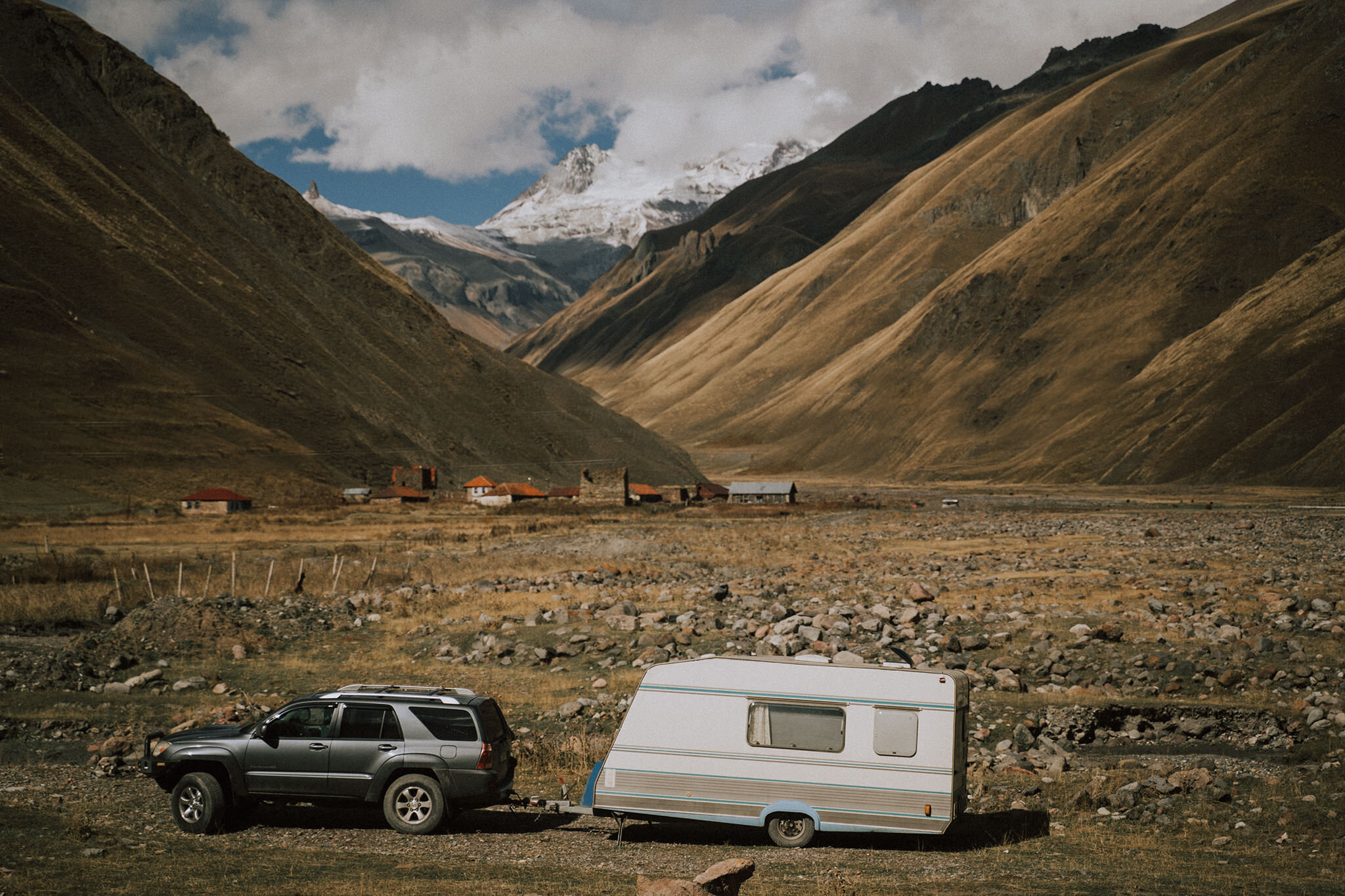 Truso Valley in Georgia Republic