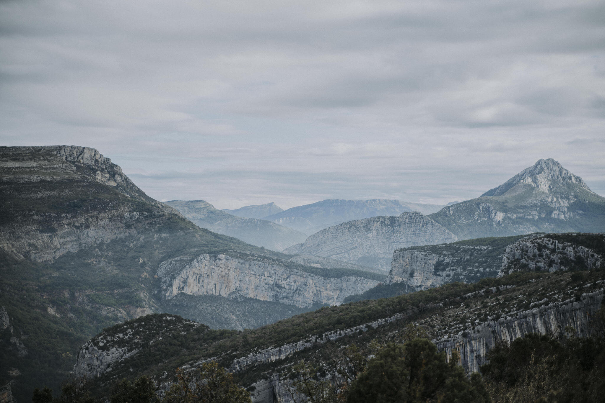 Gorge Verdon in the Morning