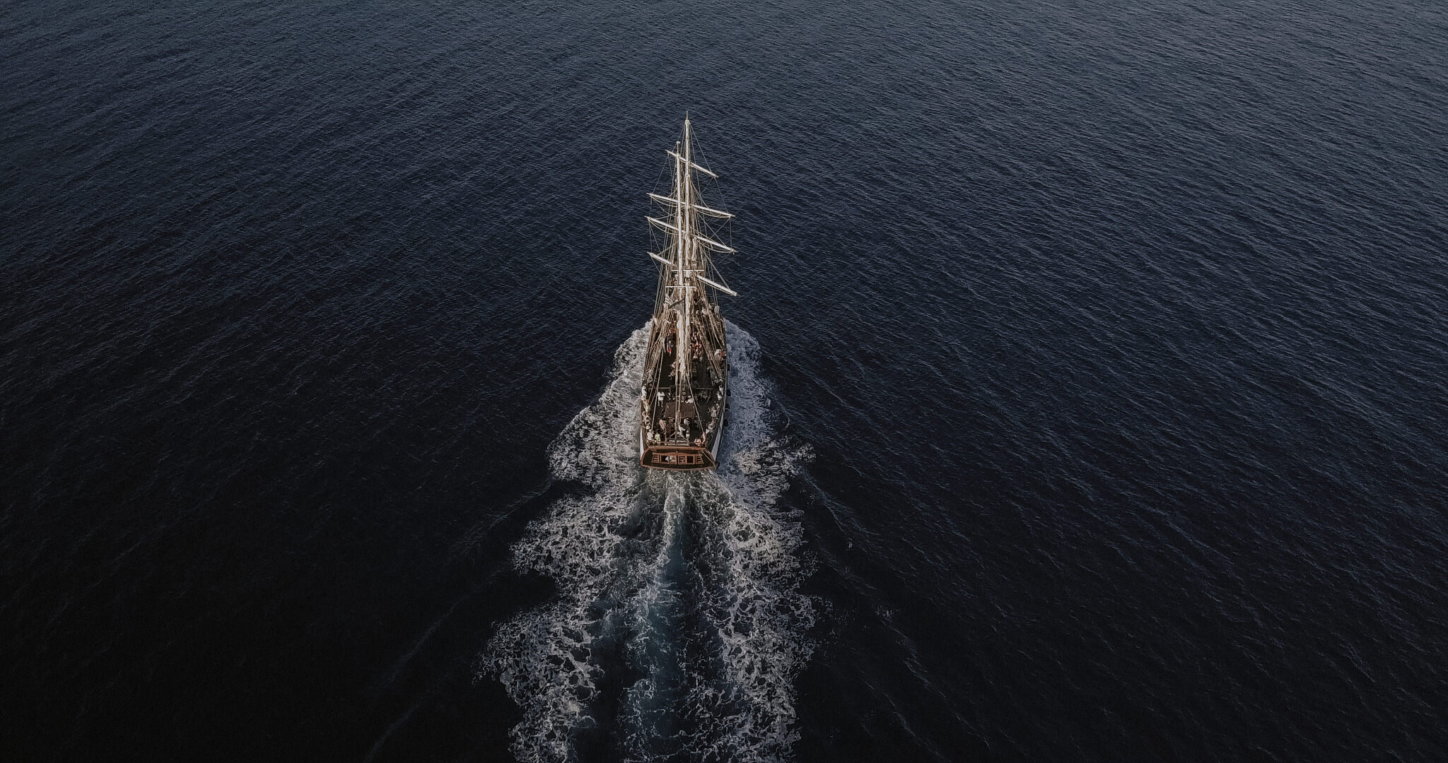 Cruise Ship in Santorini