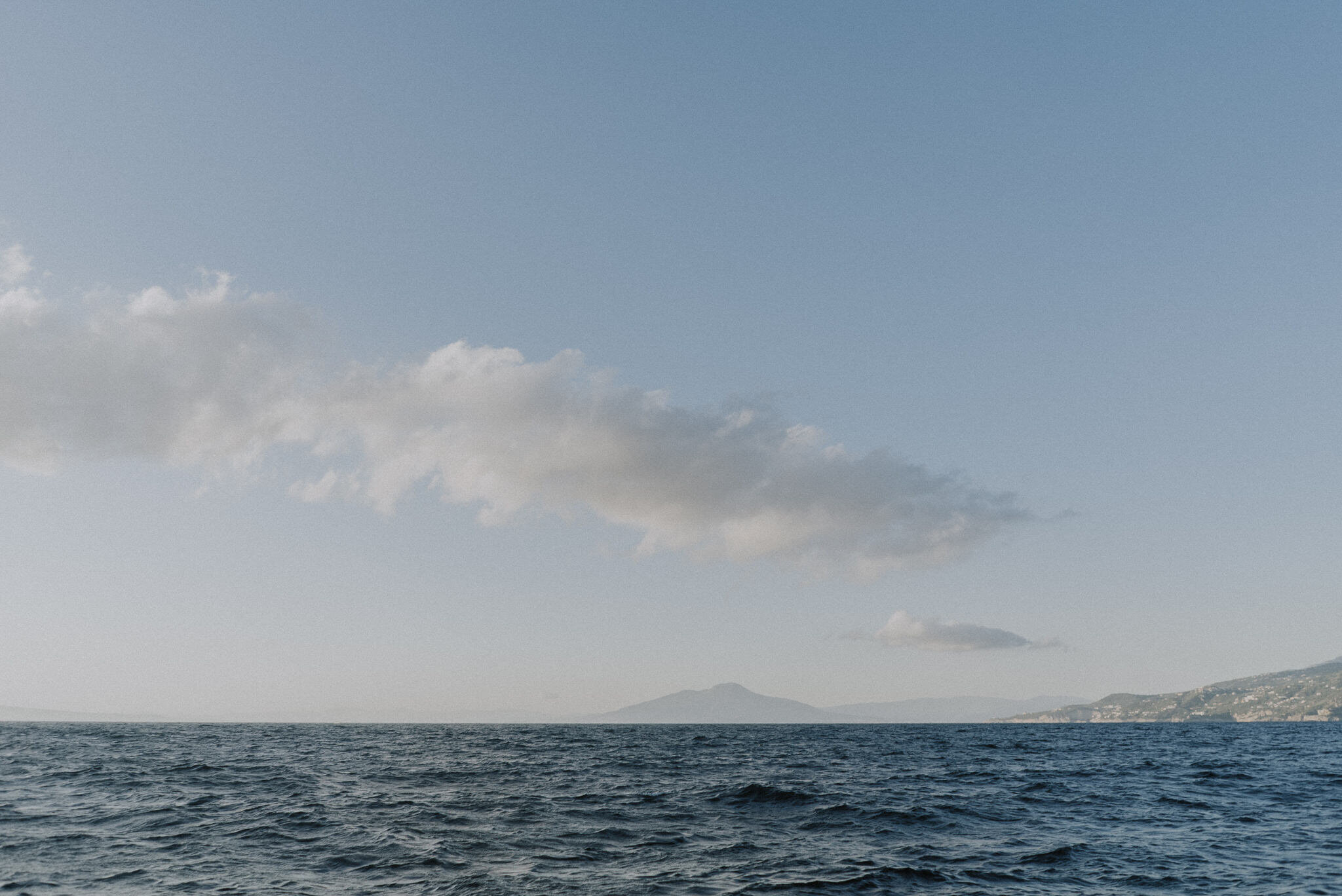 Sunset in Capri Island