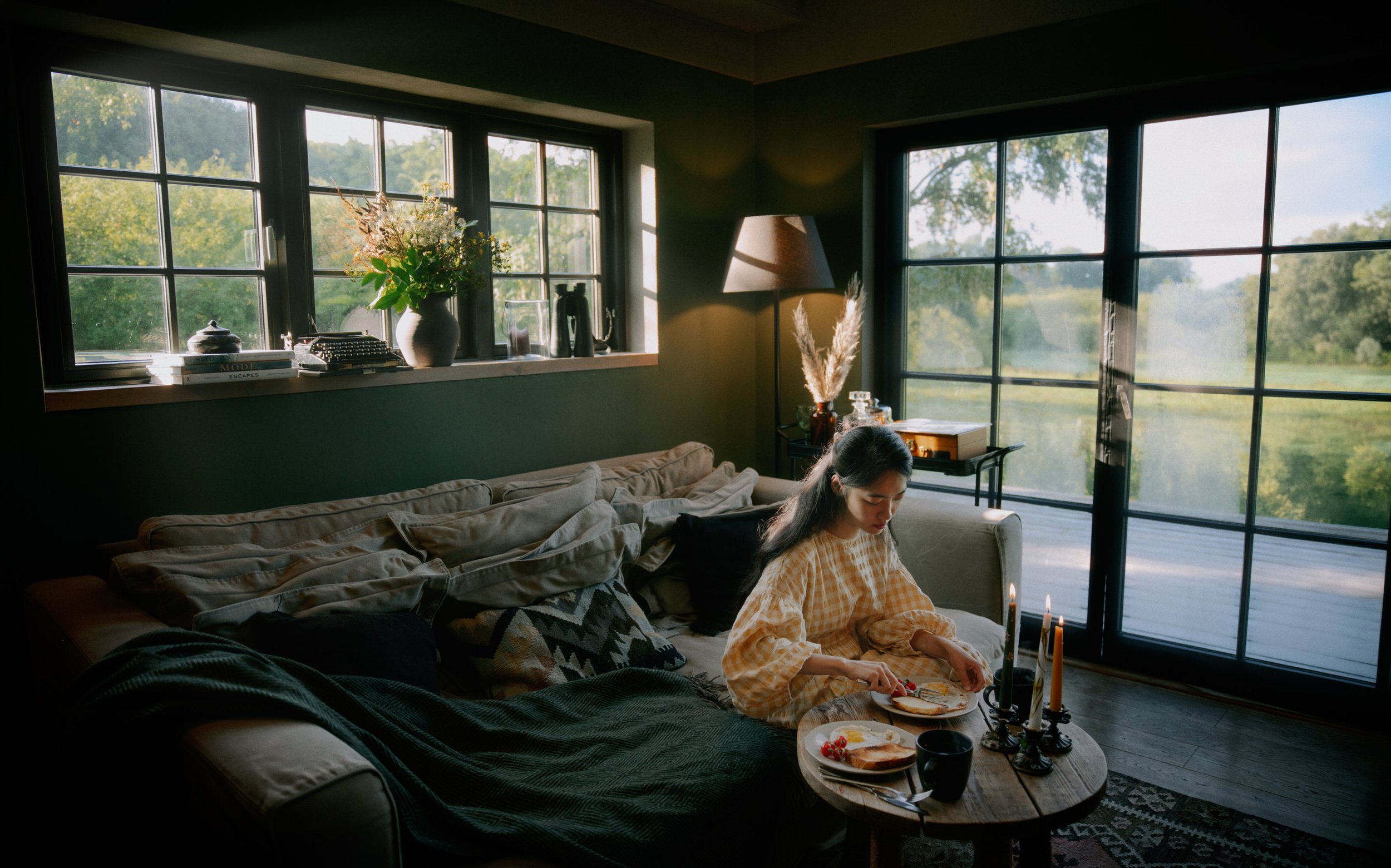 Day in a life of slow living in a small country cottage
