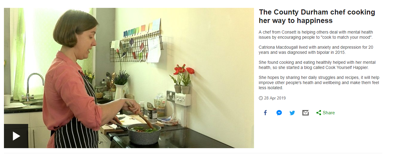 BBC Online TV Interview with Catriona 26th April 2019