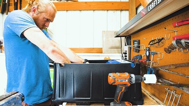 @clappt3 working hard in the shop!
&bull;
#overlandpowersolutions &bull;
#overlanding #camping #camplife #adventure #liveoutdoors #tacoma #toyota #yotalife #toyotaTacoma #Summertravels #overlandlife #solarenergy #redarc #solar #bfgoodrich #electronic