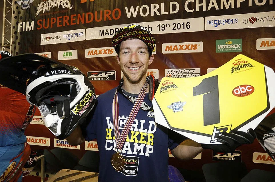 While President of Scorpion Sports, USA, Frank sponsored Colton Haaker during his 2016 FIM SuperEnduro World Championship