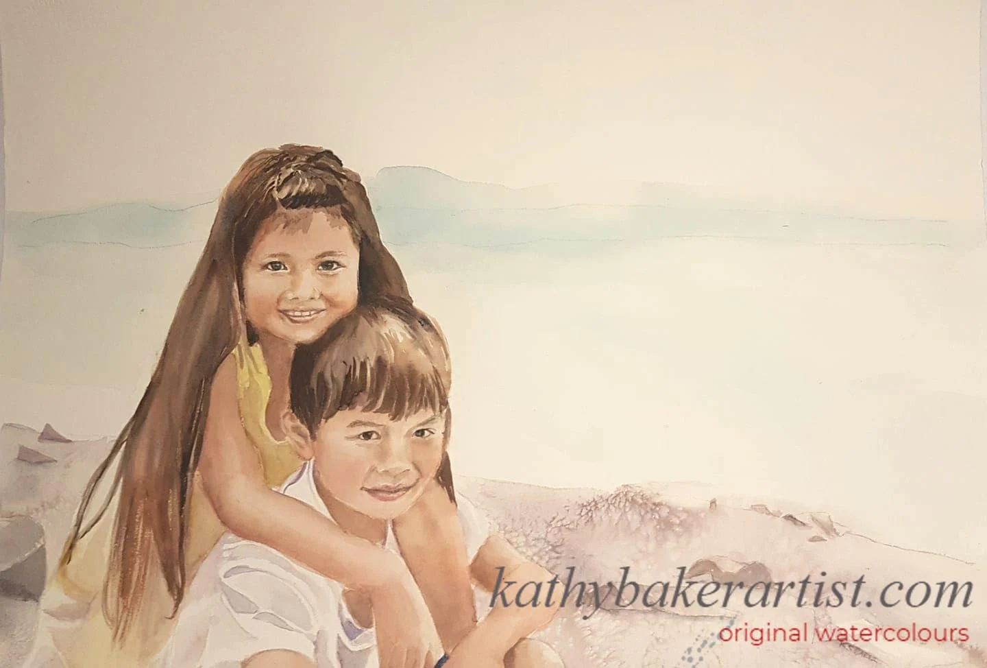 Artwork for a new house, of a favourite family photo! Framed and painted to match the decor…we aim to please!