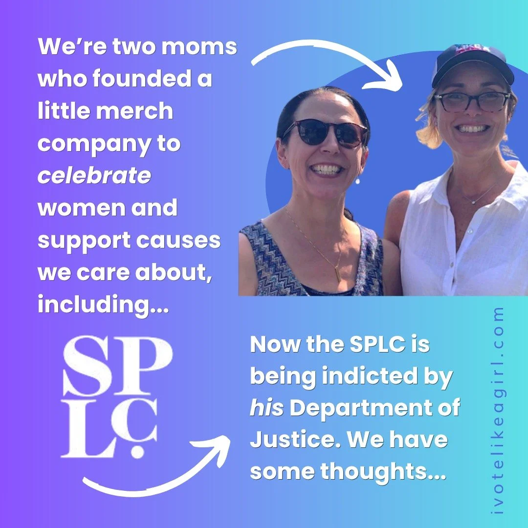 If you follow us, you know our story &mdash; two✊Virginia moms who started a little merch company with a simple belief: merch is designed to be worn, and meant to be heard.

Our mission has always been to 1) celebrate women's collective power in our 