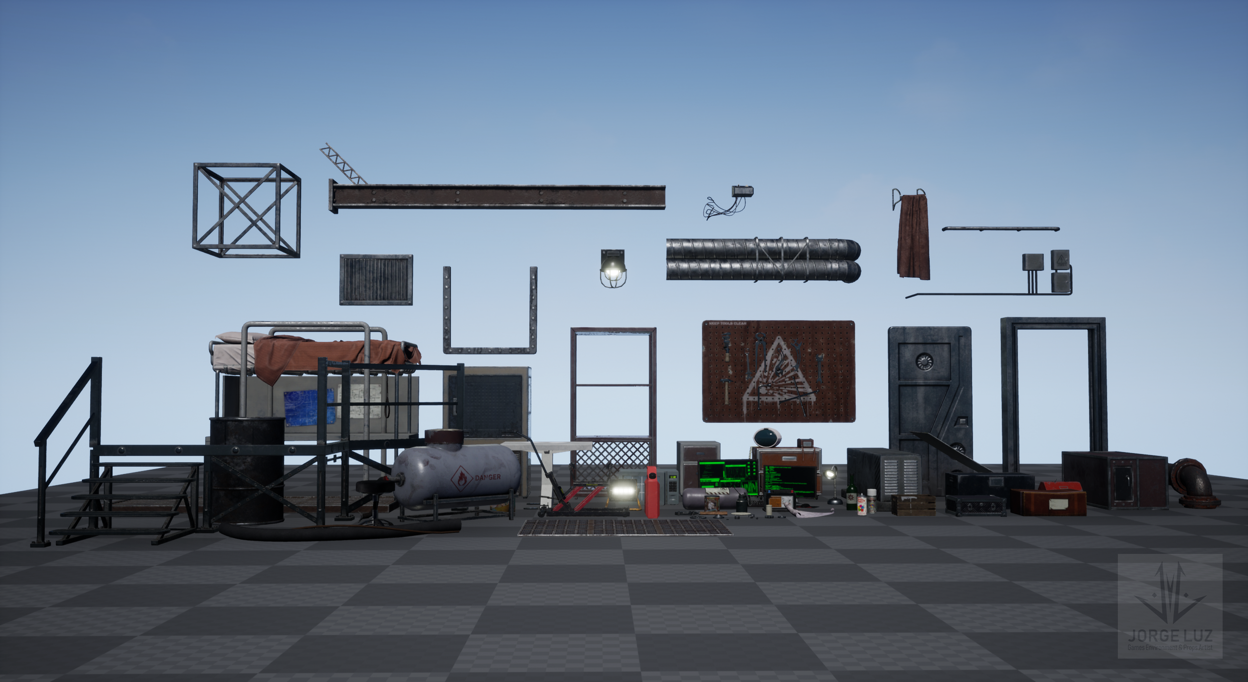  All the assets. 