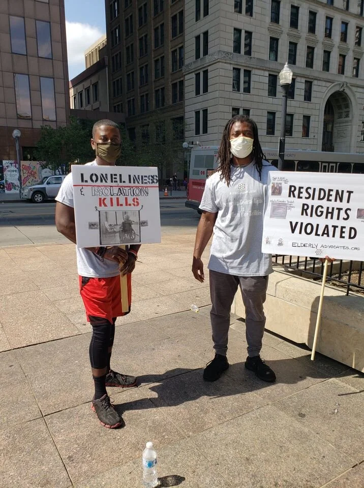 Families Protest in Columbus 9/12/2020 for Visiting!