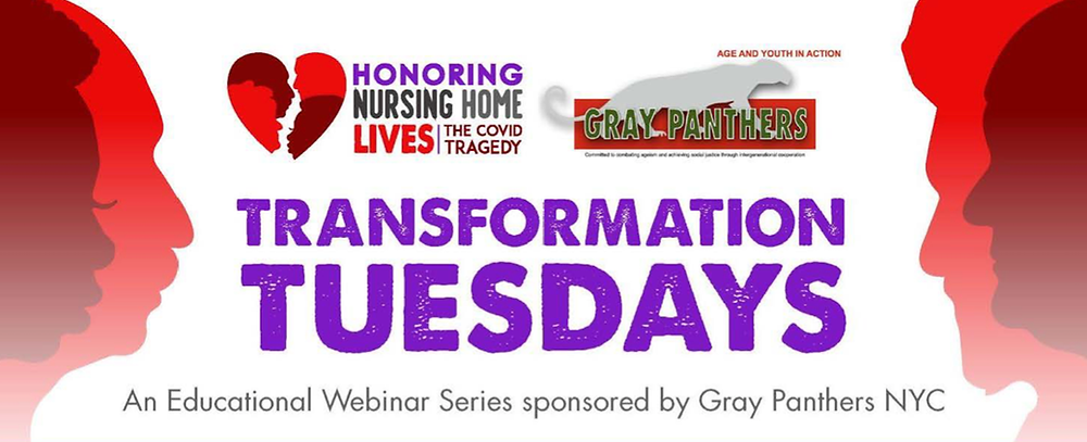 This is a Must Watch! Thank you Grey Panthers NY for Providing this Discussion!