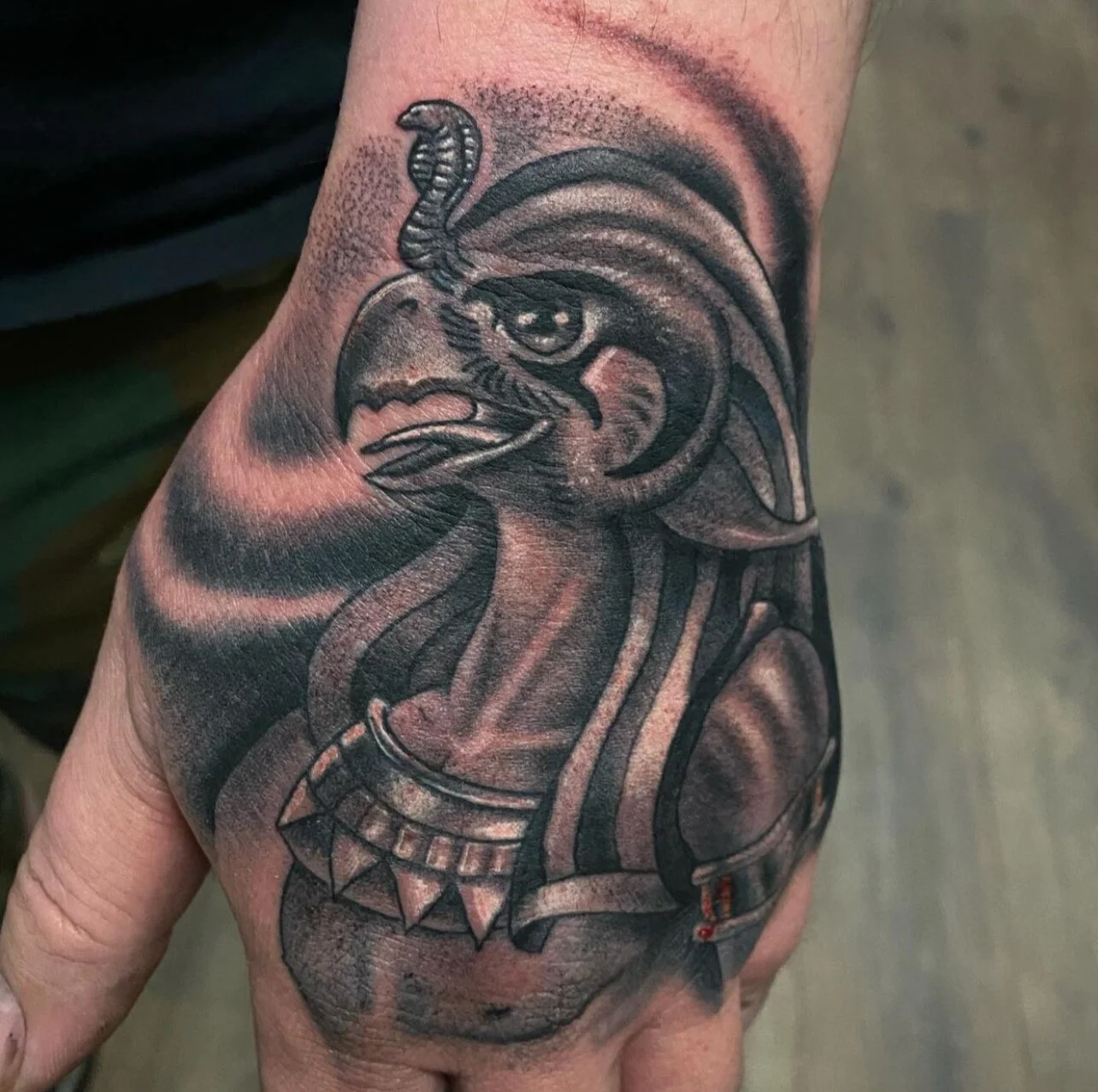 Egyption hand blaster. 