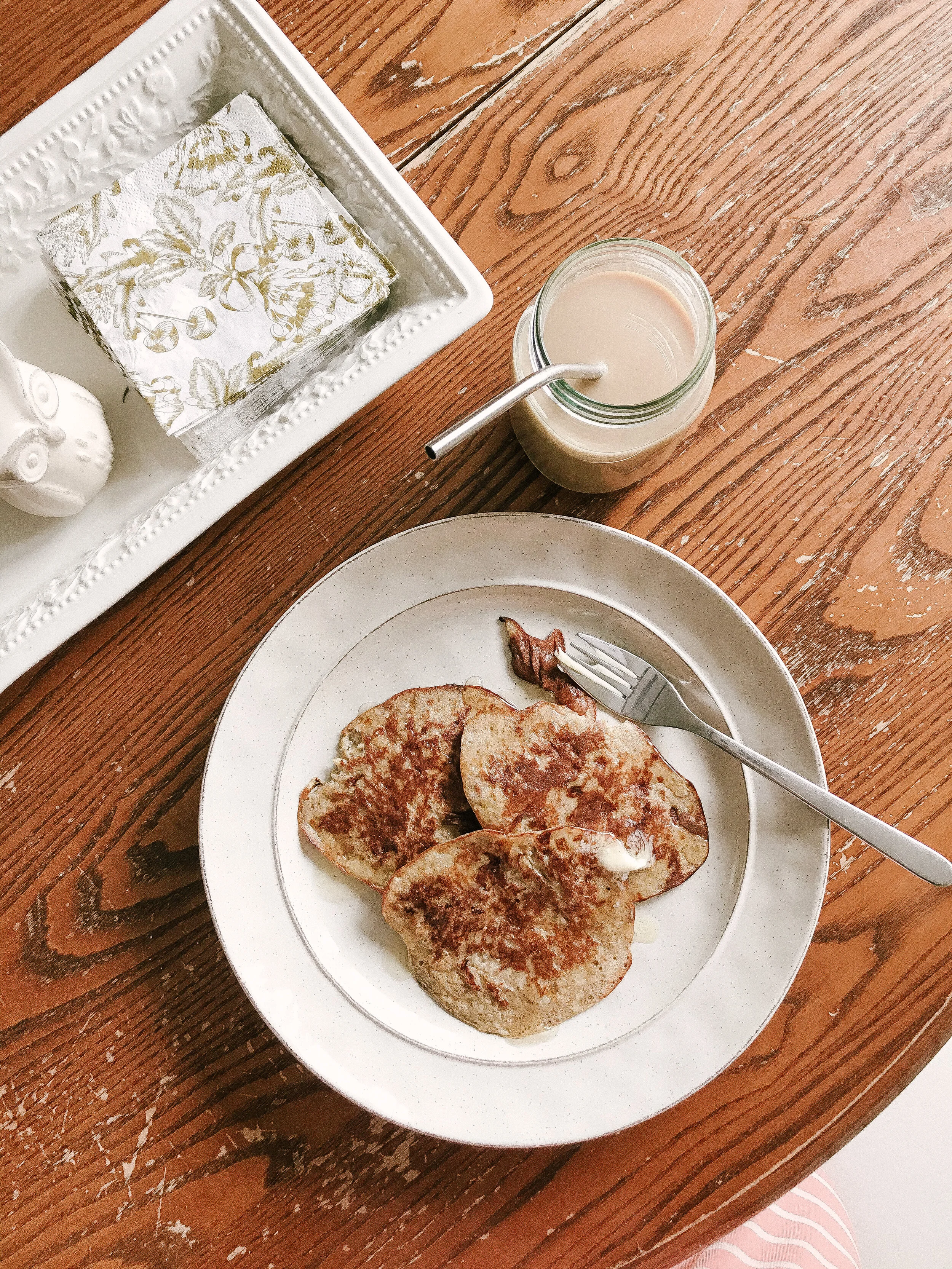 3 Ingredient Banana Pancake Recipe [Gluten Free]