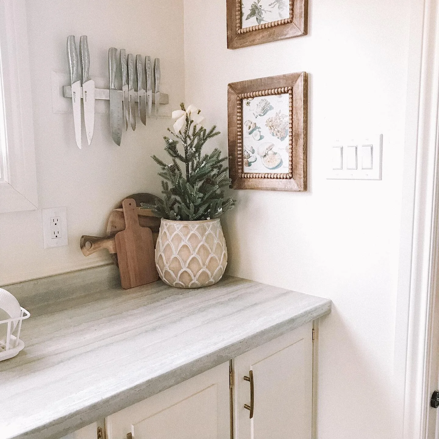 Christmas has arrived in our kitchen. 🎄😉