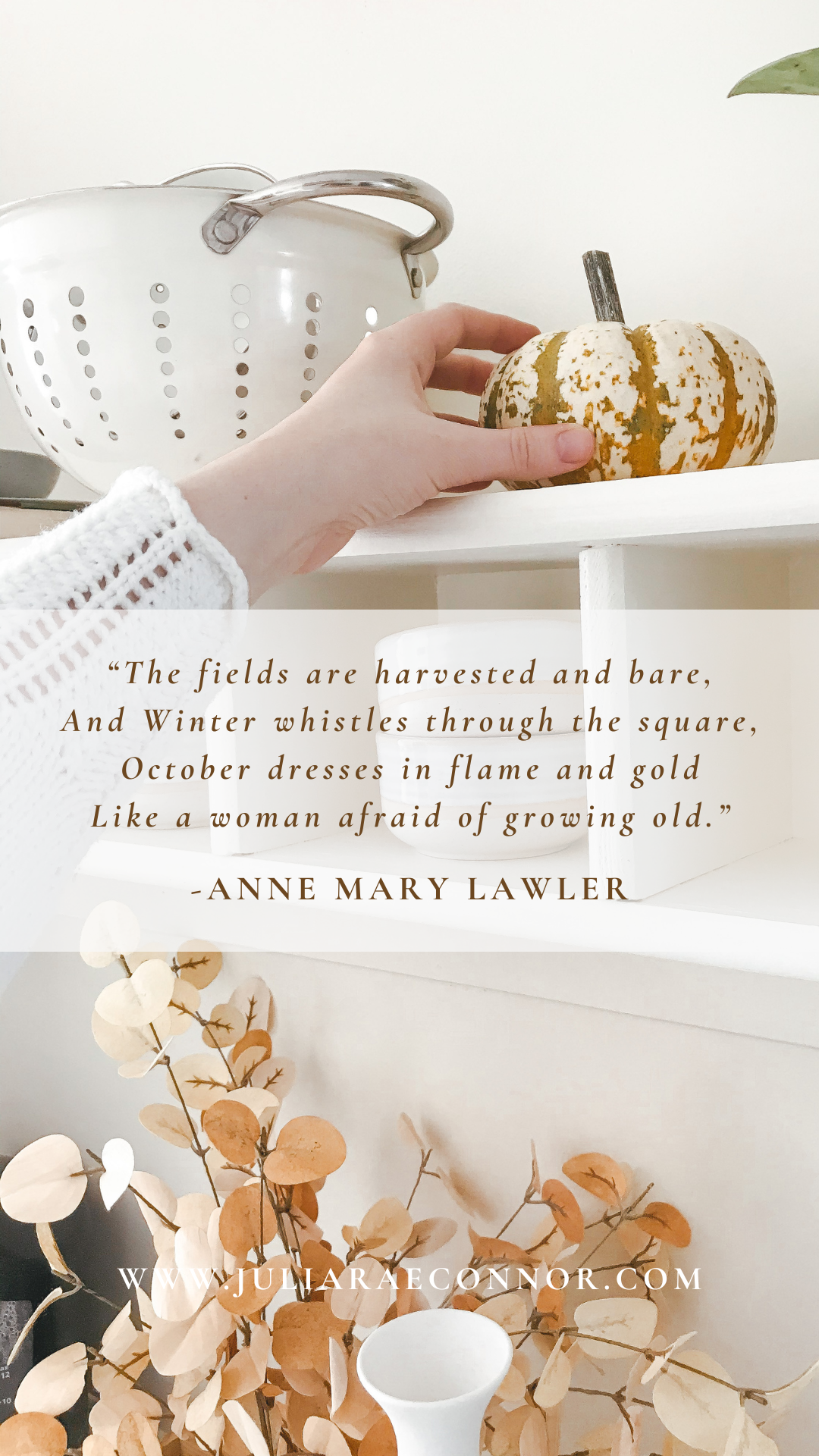 How to Have a Joyful Fall: October Bucket List — Julia Connor
