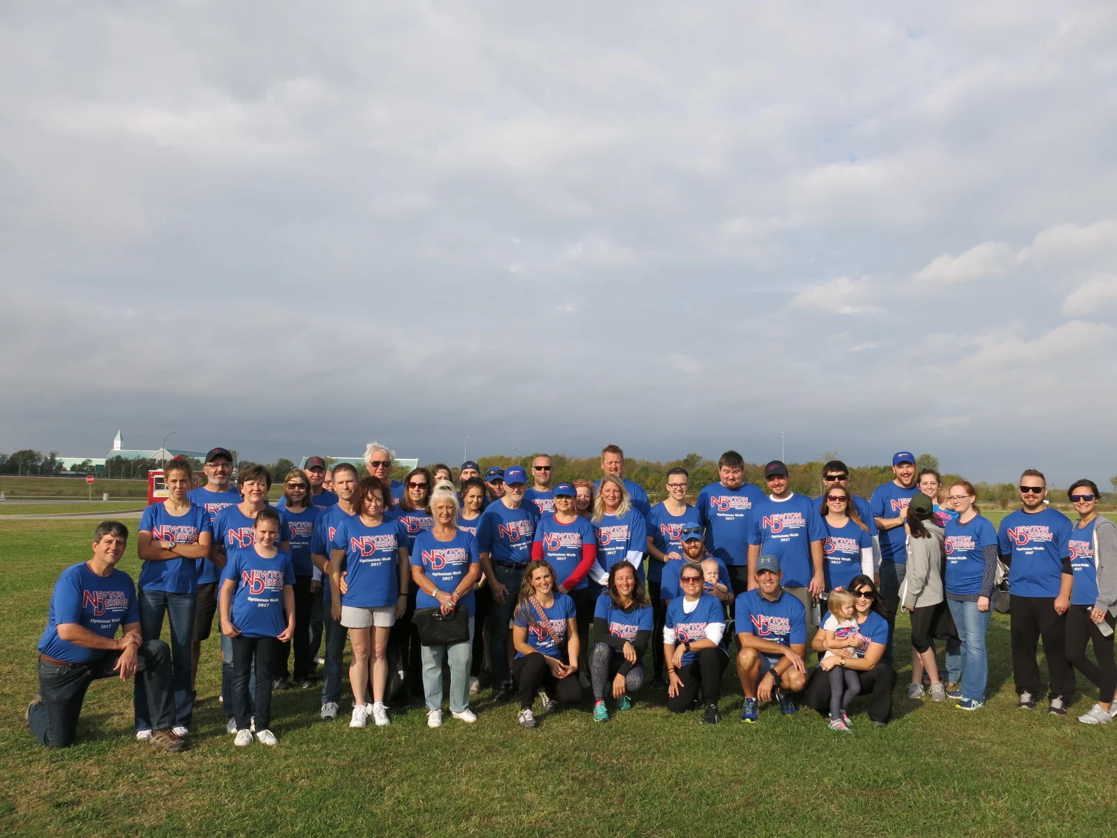 Large Group From Newton Design Participates in Optimism Walk Oklahoma for Parkinson’s