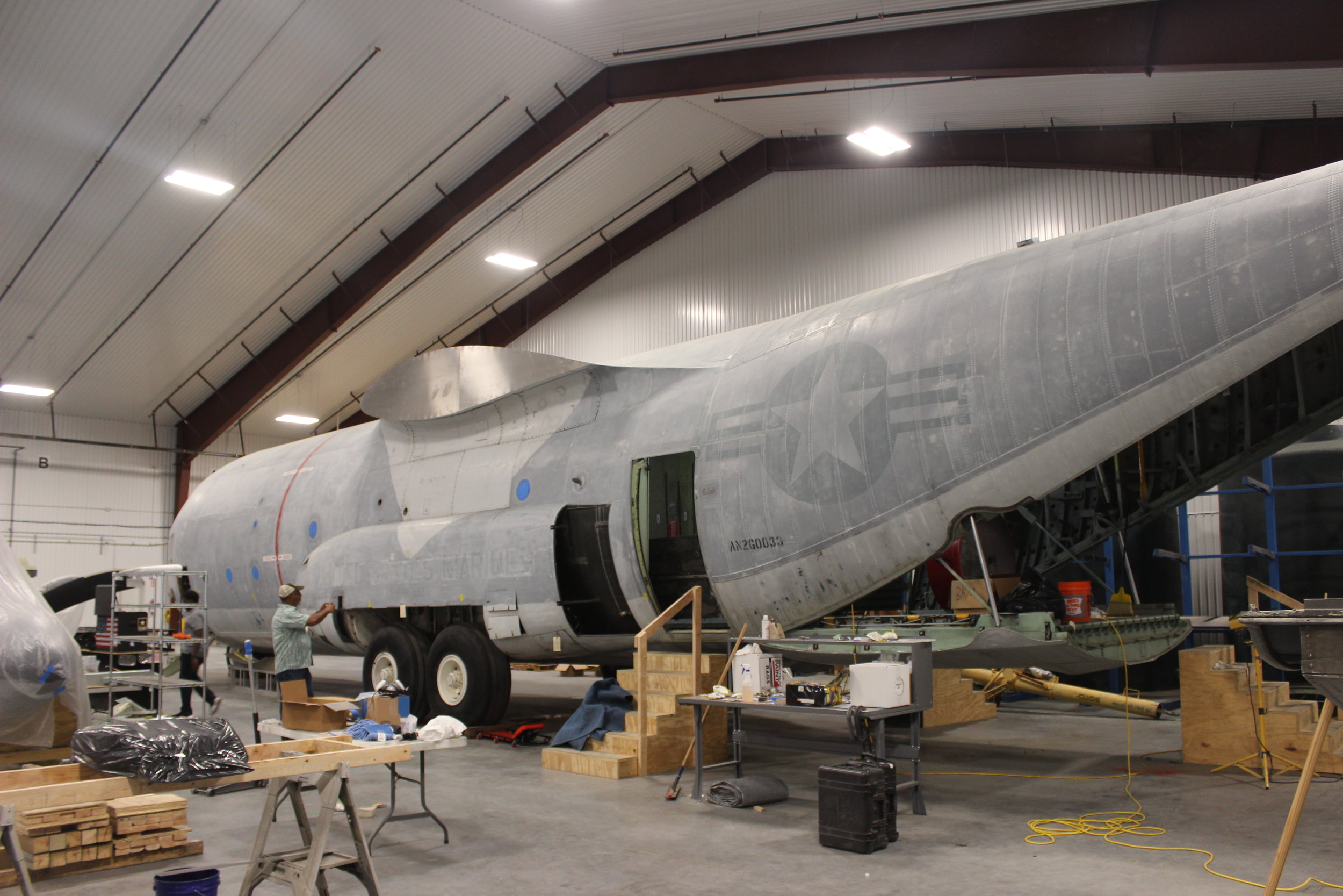 C-130 Fuselage Trainer Under Construction