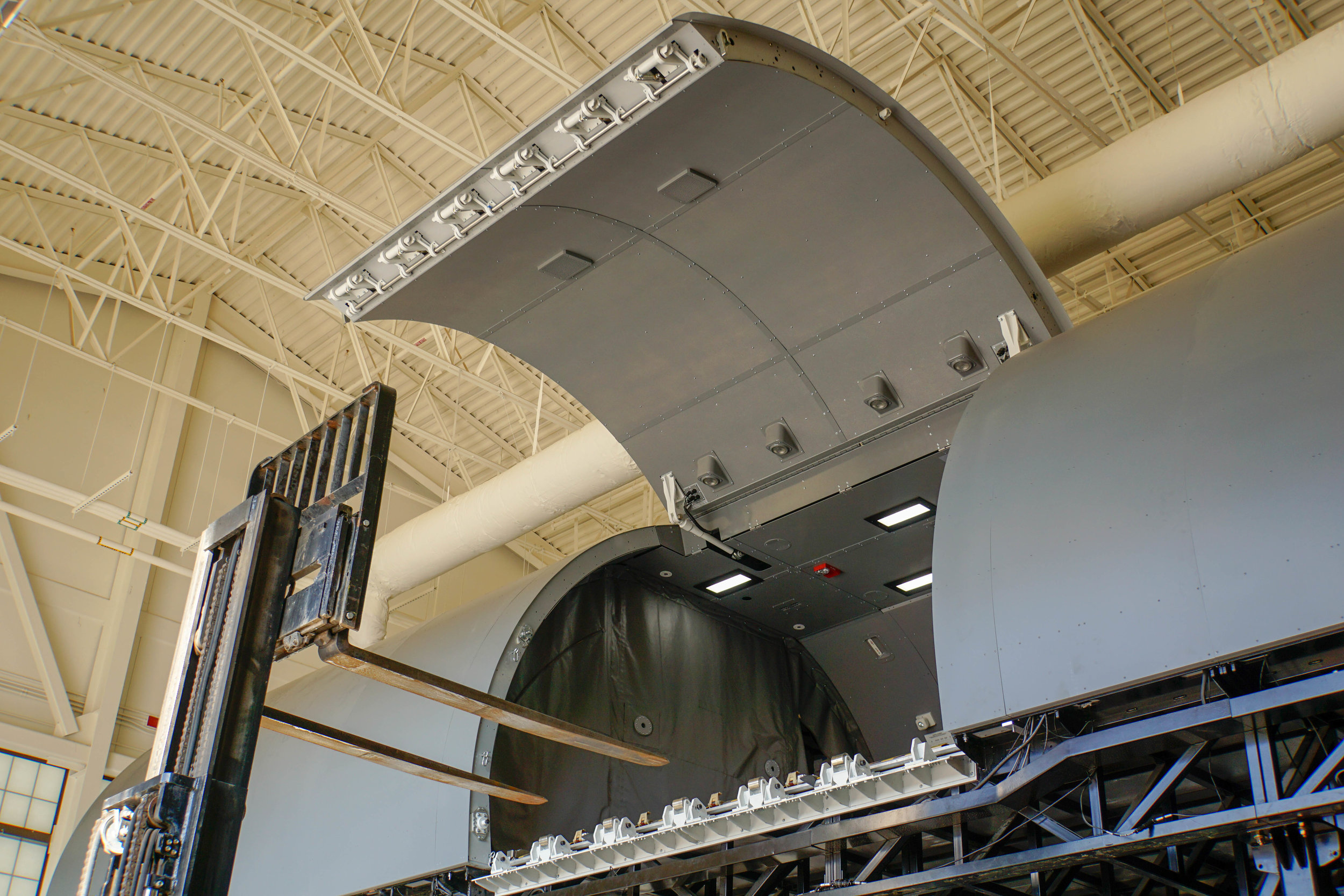 KC-46 Fuselage Trainer In Use