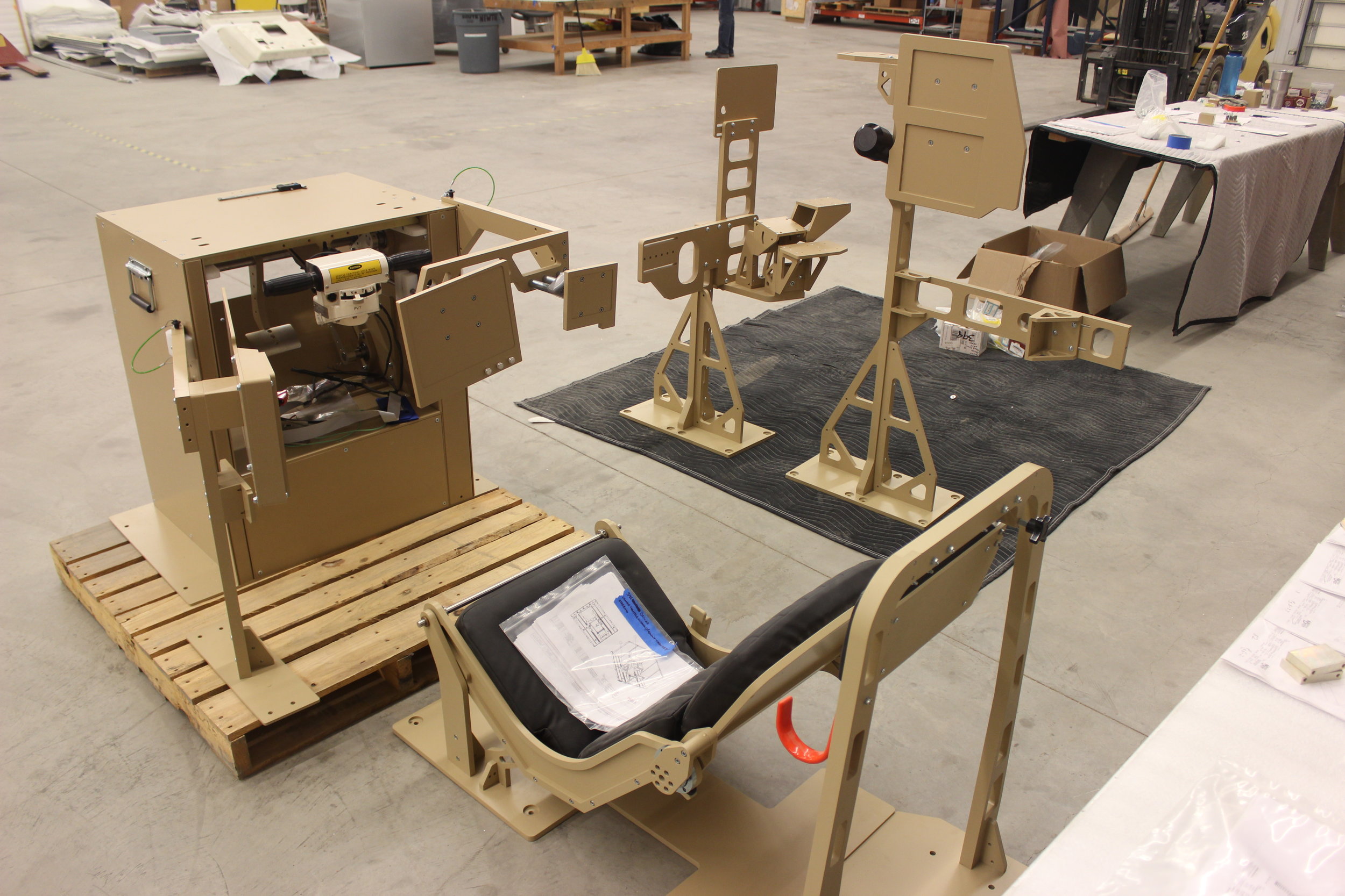 M1A1 Mixed Reality Tactical Trainer (MRTT) Under Construction