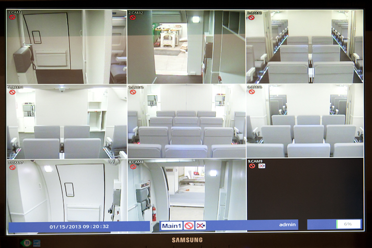 Cameras Monitor And Record Trainee Performance