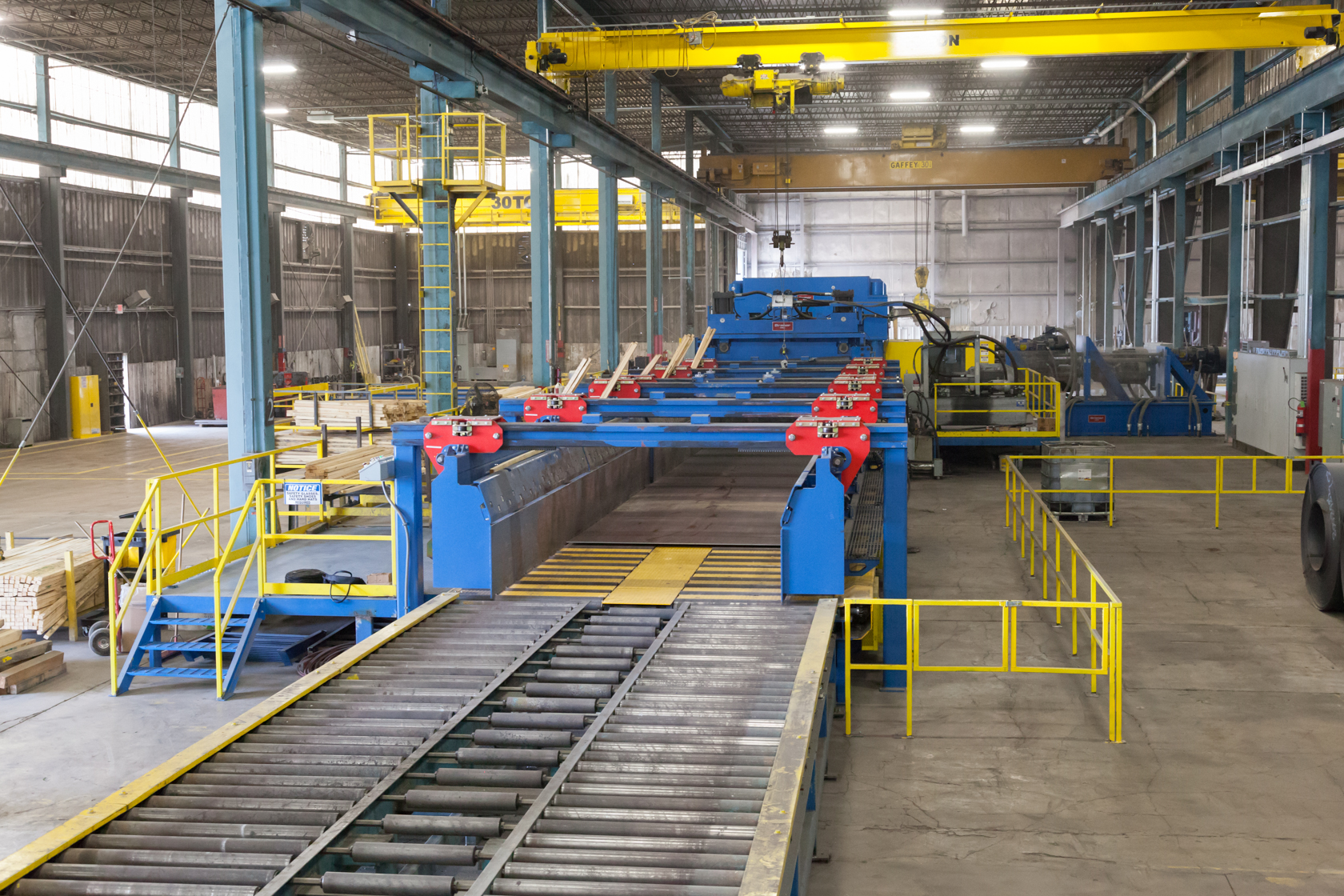 Steel Stacker And Conveyor