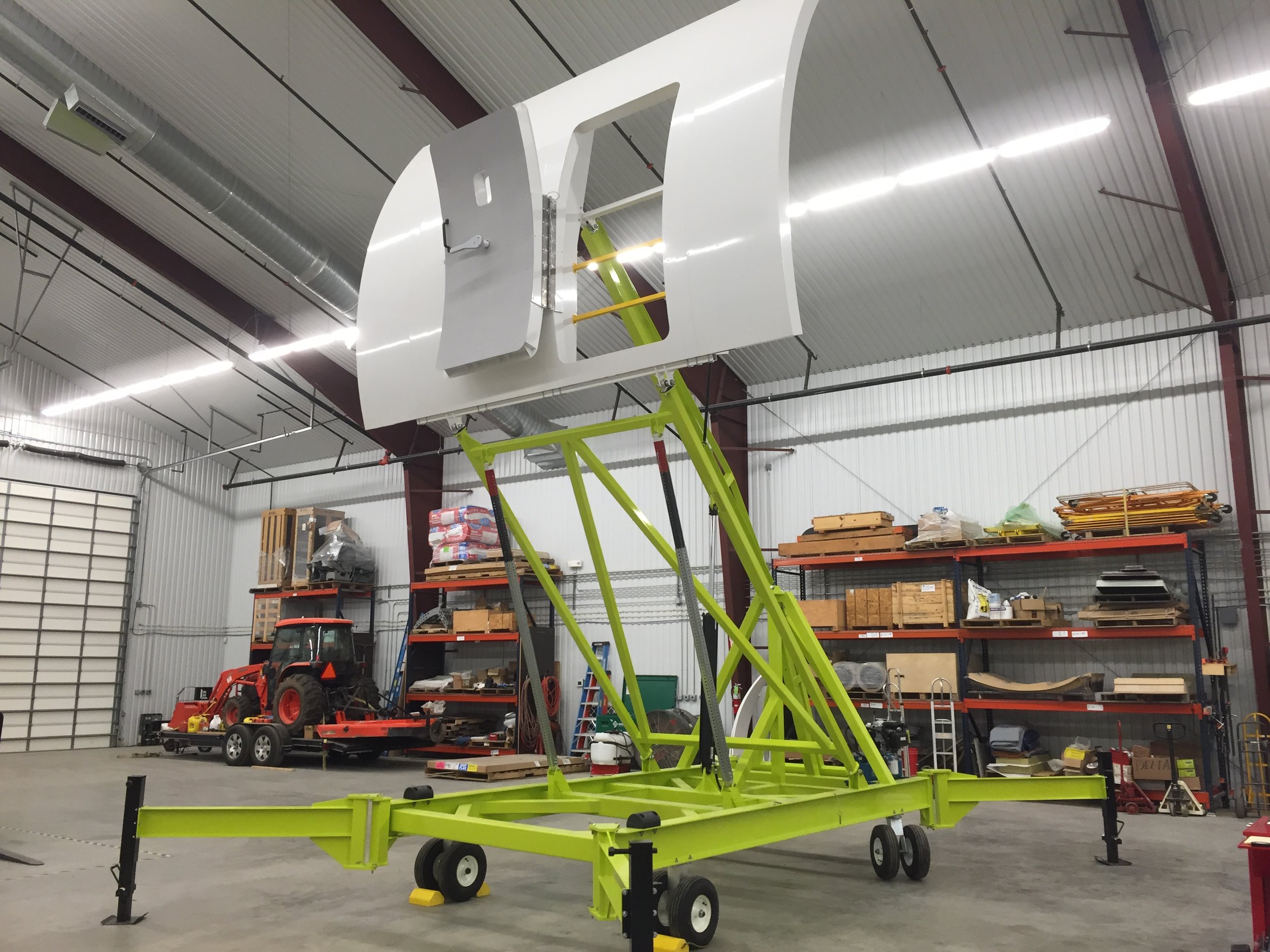 Aircraft Door Trainers, Overwing Exit Trainers, MidCabin Exit Trainers — Newton Design