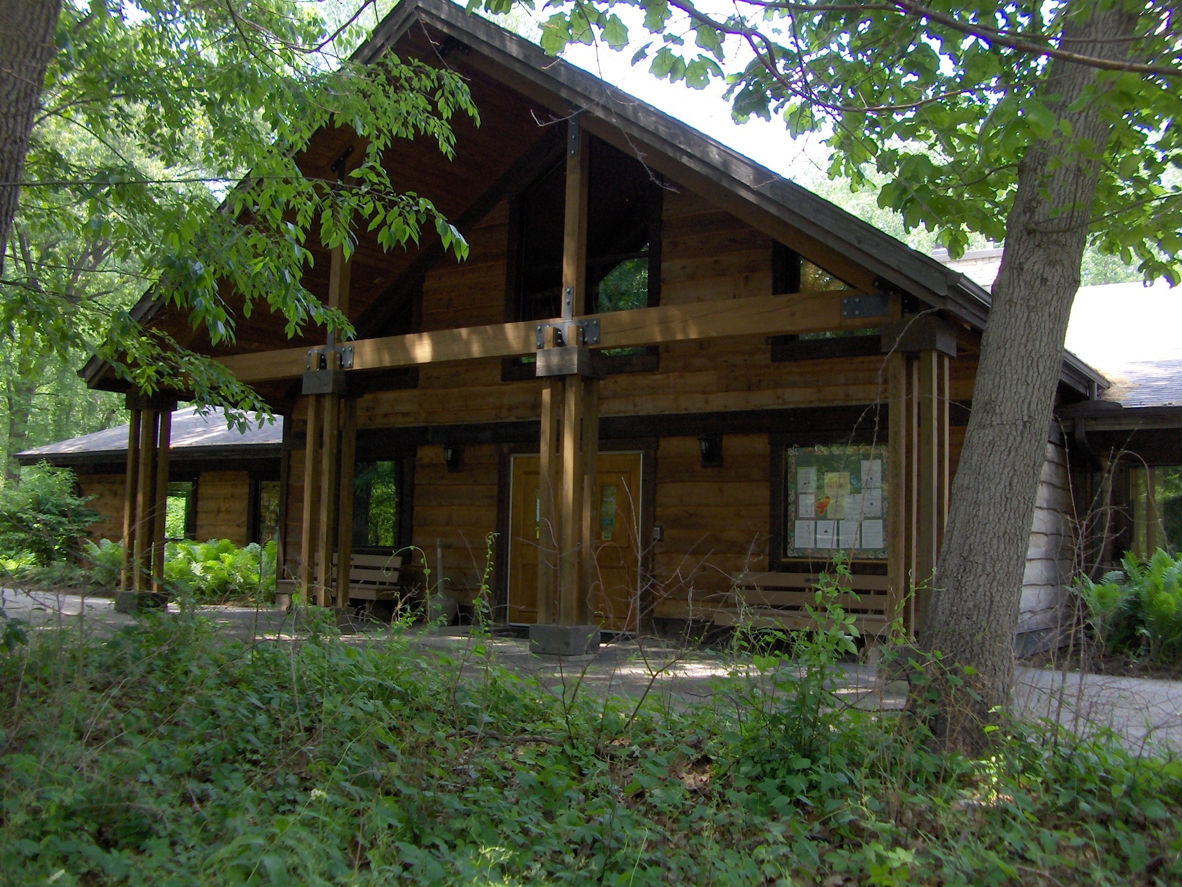 The Nature Center. (Photo by Allencountyparks.org .)