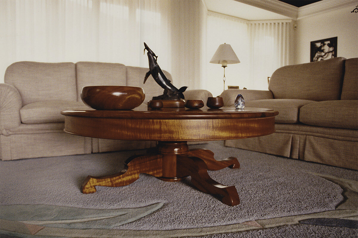  Living Room Tables in traditional Hawaiian style -  Koa  