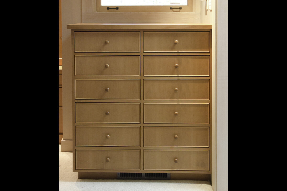  Built-In Dresser -  German Pearwood  