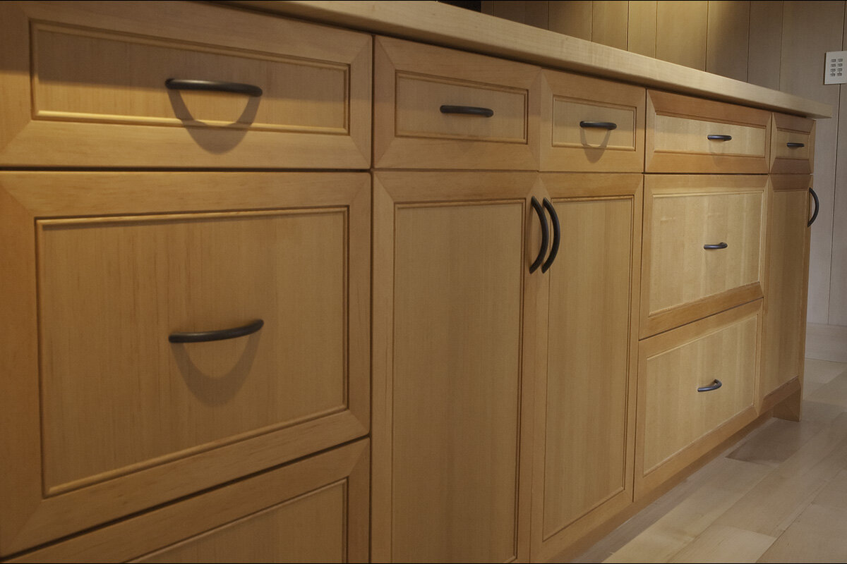  Kitchen Cabinets -  VG Fir and Wenge Wood  