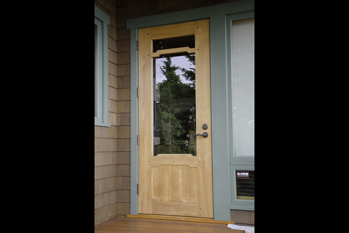  Exterior Door - Teak exterior and Cherry interior 