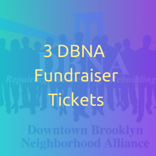 3 DBNA Fundraser Tickets