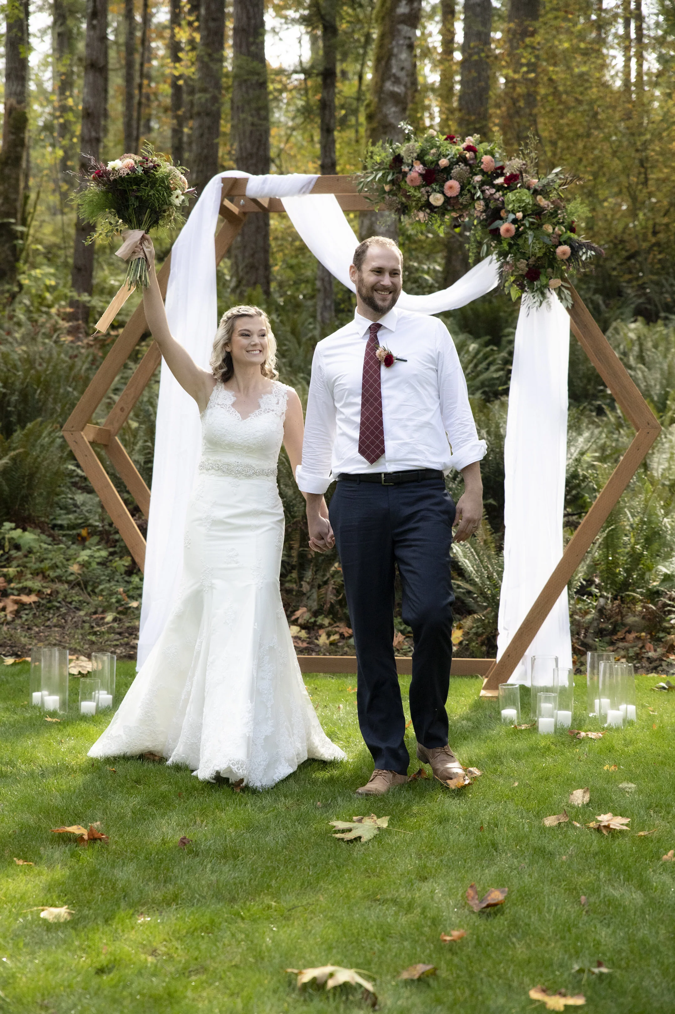 Bride and groom