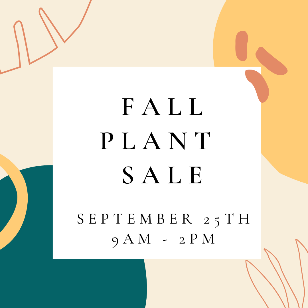 Fall Plant Sale