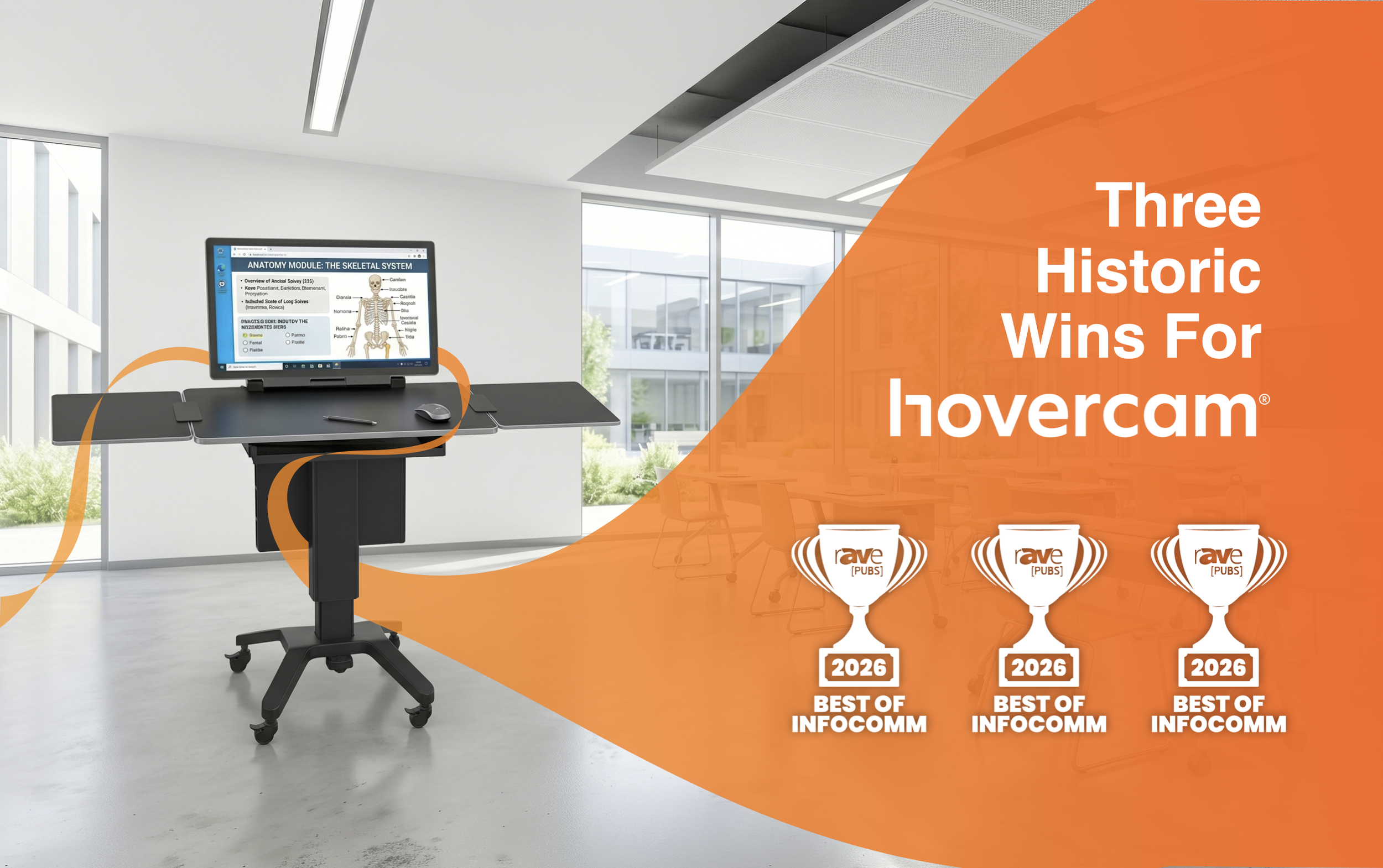 HoverCam Wins Three 2026 Best of InfoComm Awards
