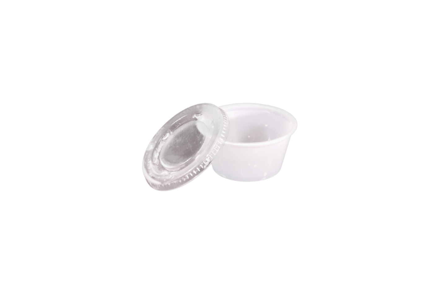 Plastic condiment cups